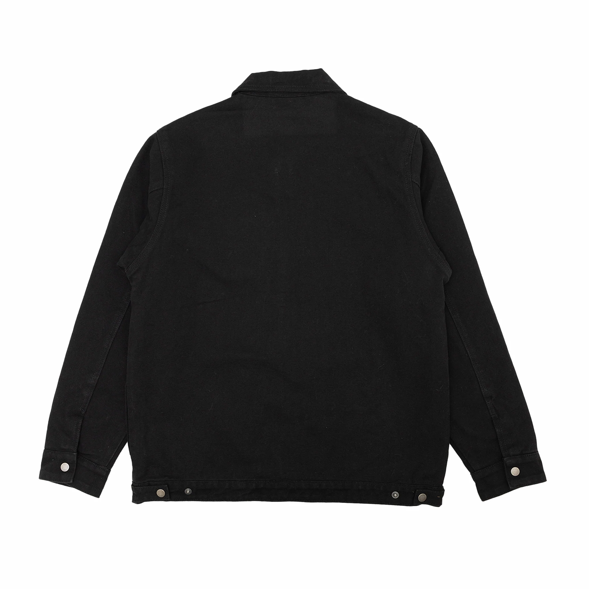 August "Ski the Midwest" Canvas Work Jacket (Black)