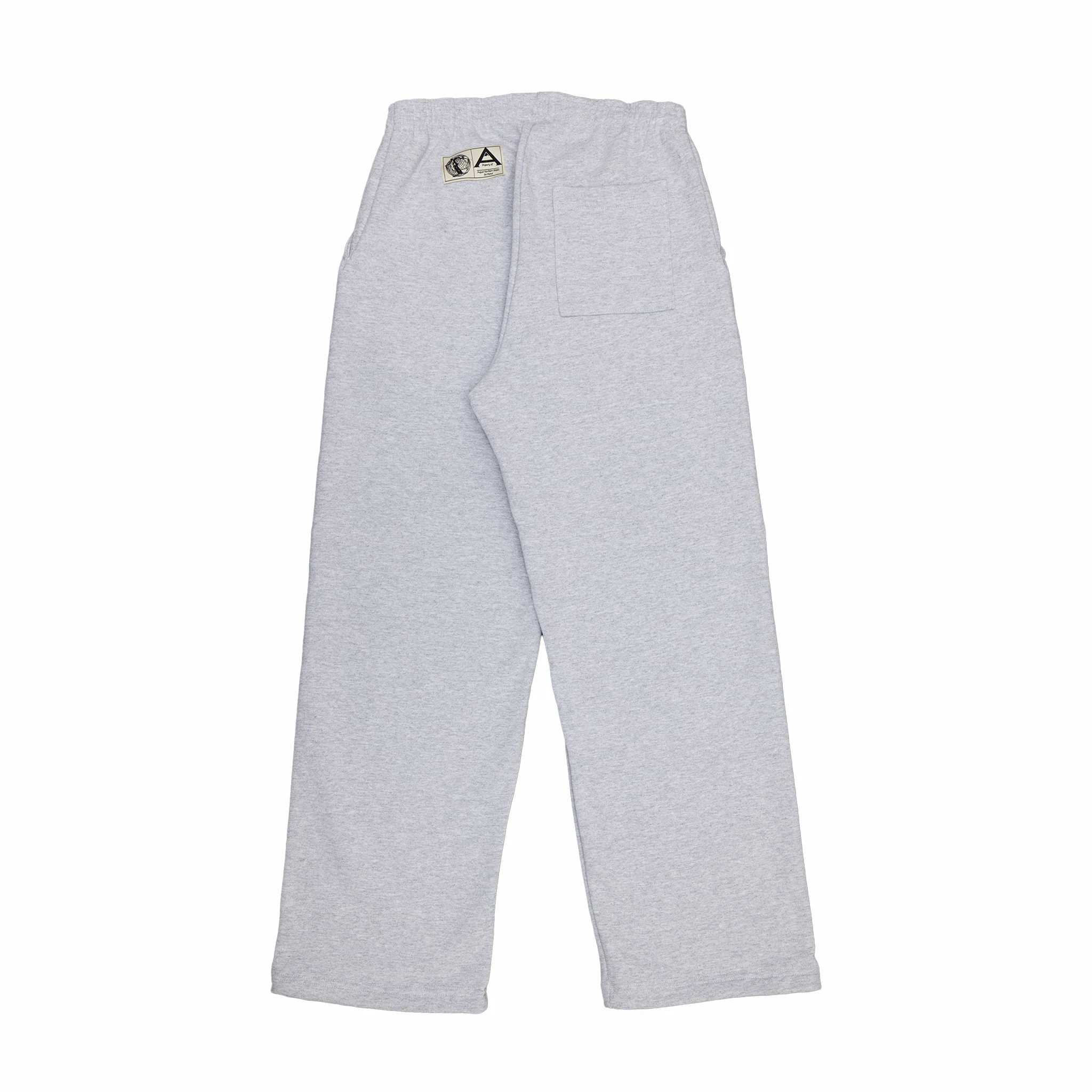 August "Ski the Midwest" Wide Leg Sweatpants (Ash)