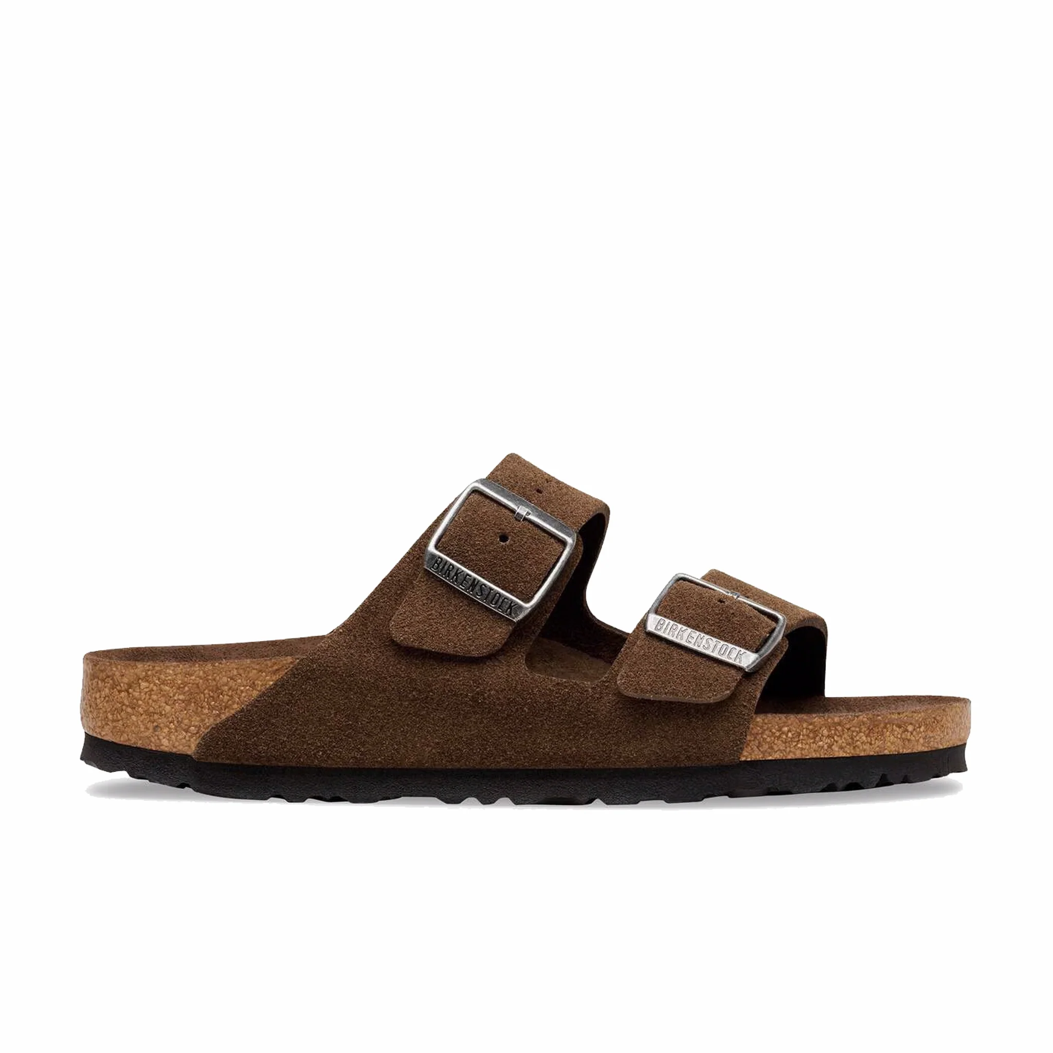 Birkenstock Men's Arizona Soft Footbed Suede Leather - Regular (Carafe Tonal FB)