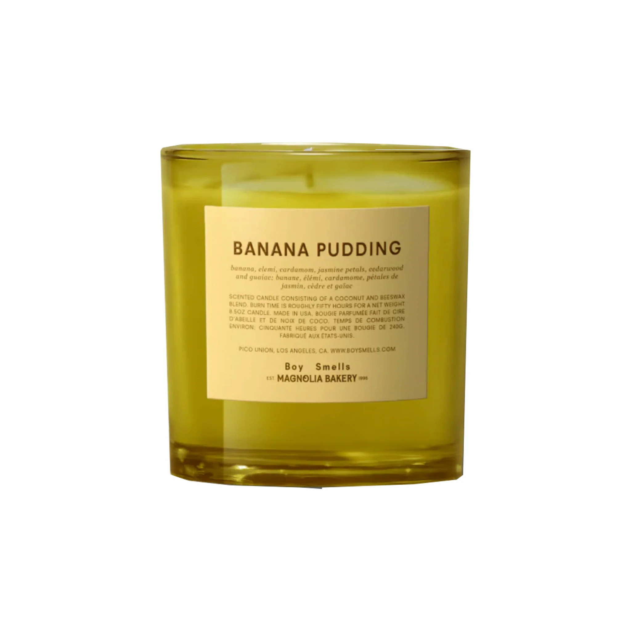 Boy Smells "Banana Pudding" Candle