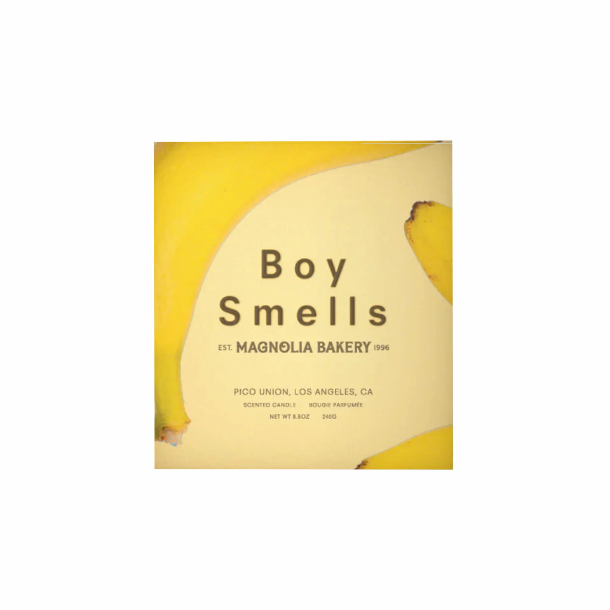 Boy Smells "Banana Pudding" Candle