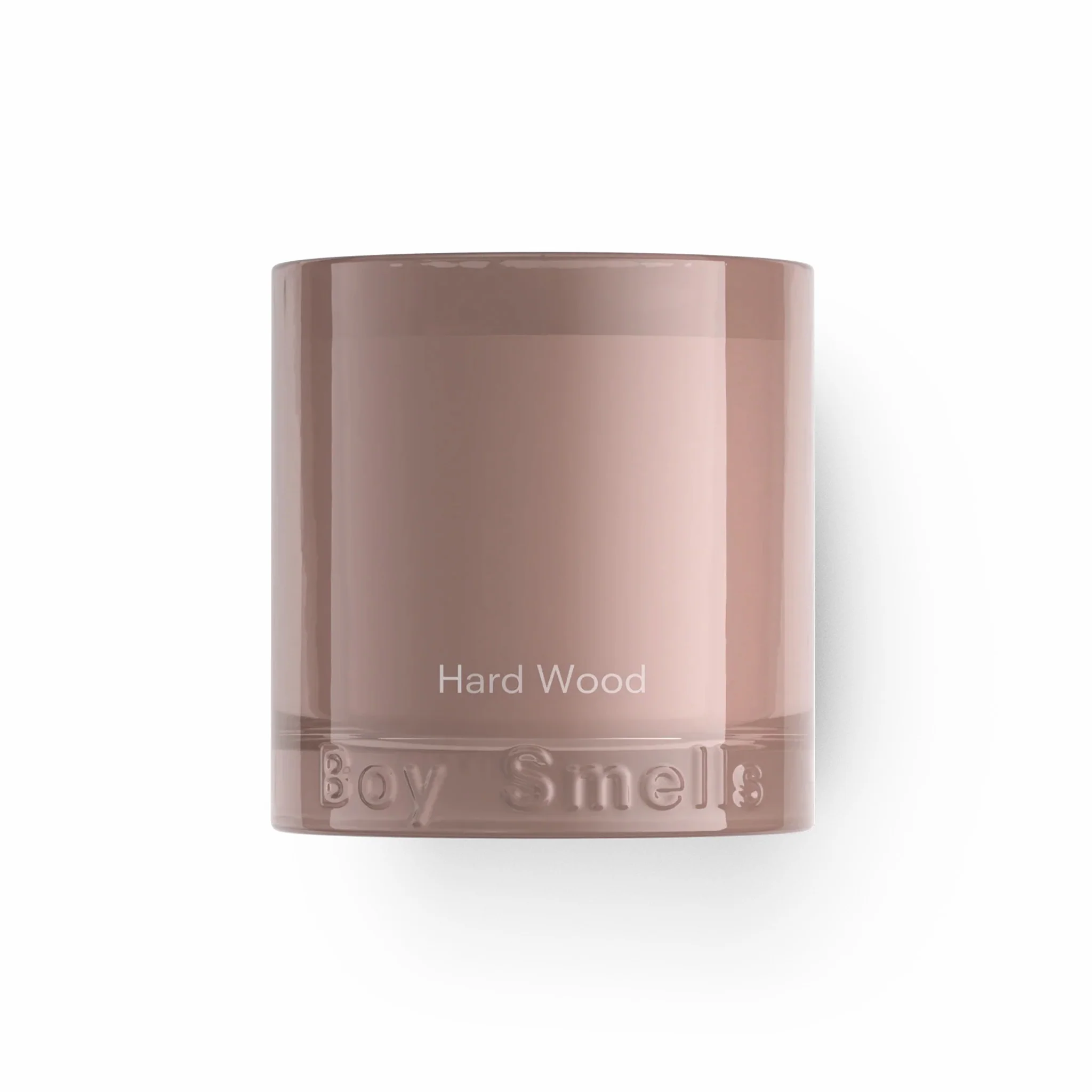 Boy Smells "Hard Wood" Candle