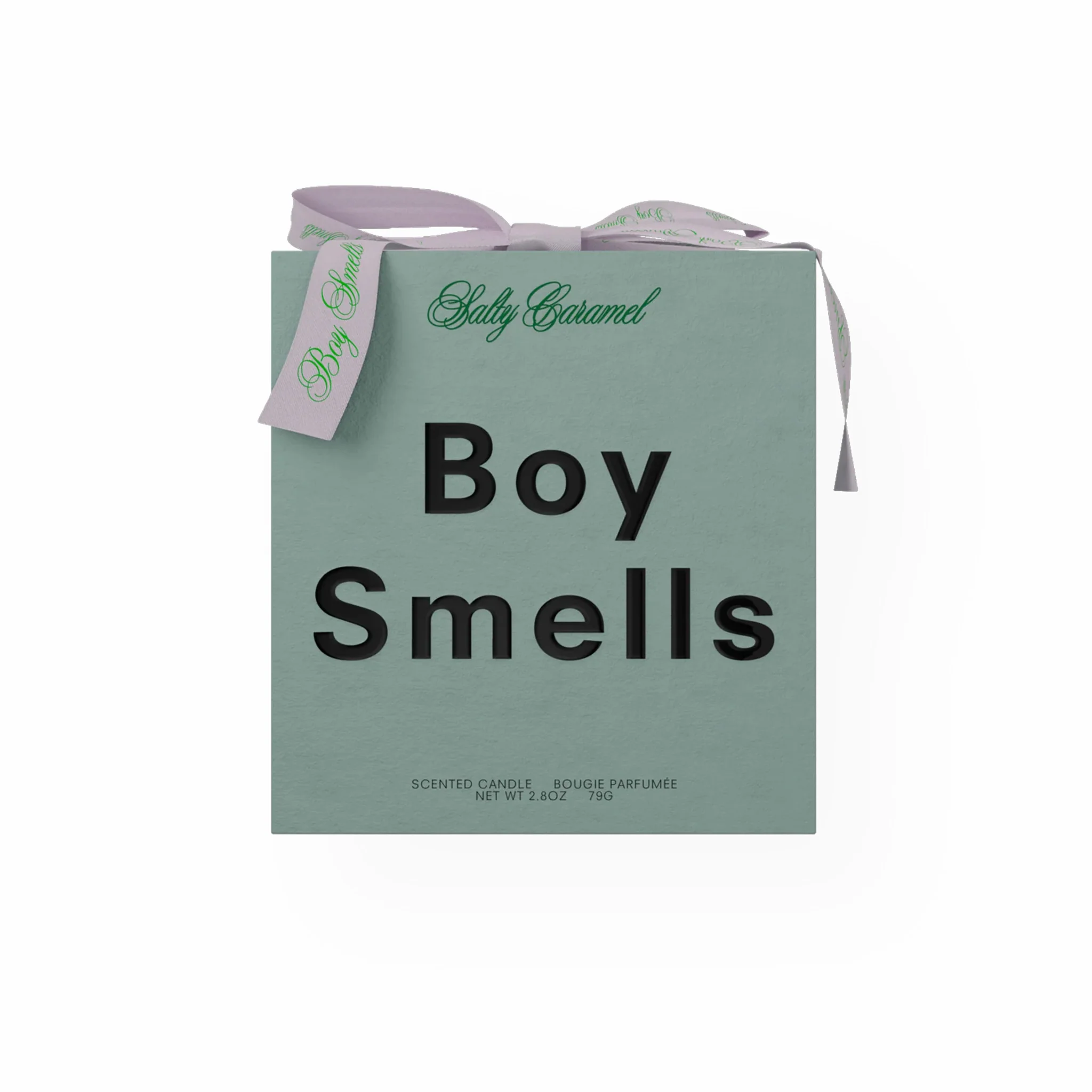 Boy Smells "Salty Caramel" Candle