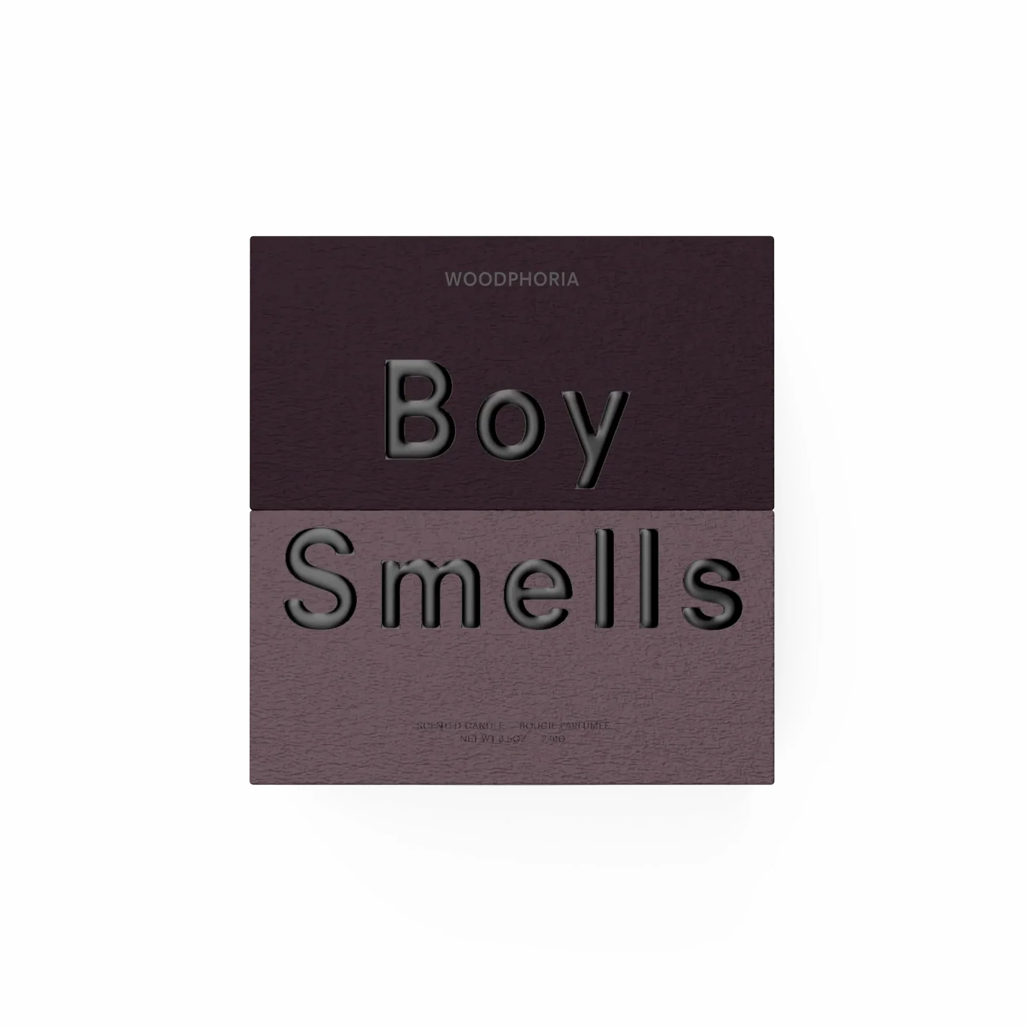 Boy Smells "Woodphoria" Candle