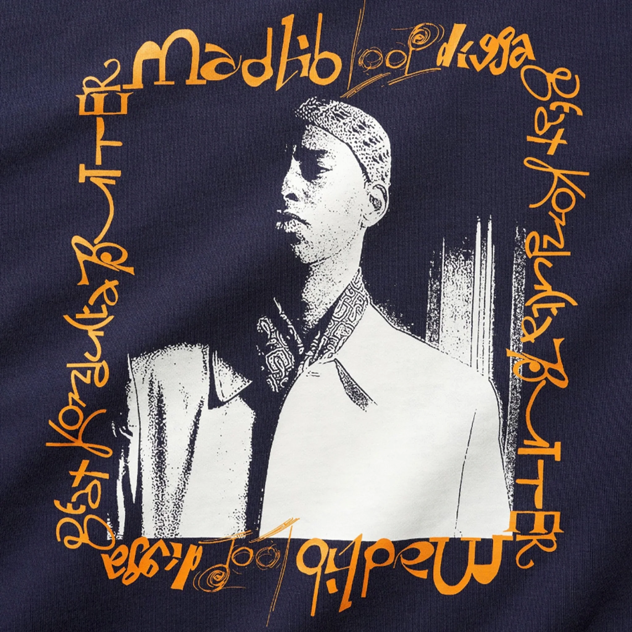 Butter Goods Loop Digga Crewneck (Washed Navy)