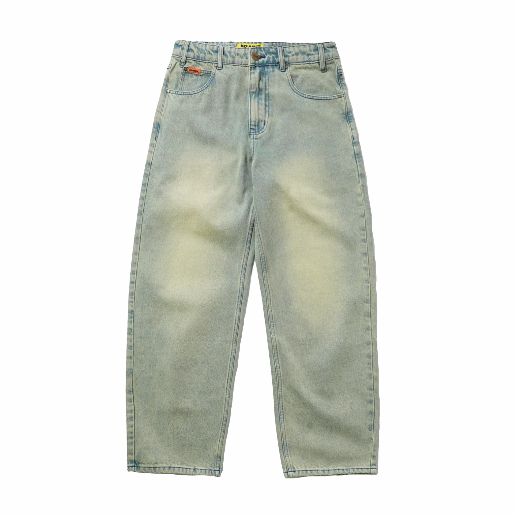 Butter Goods Relaxed Denim Jeans (Sunfade Blue)