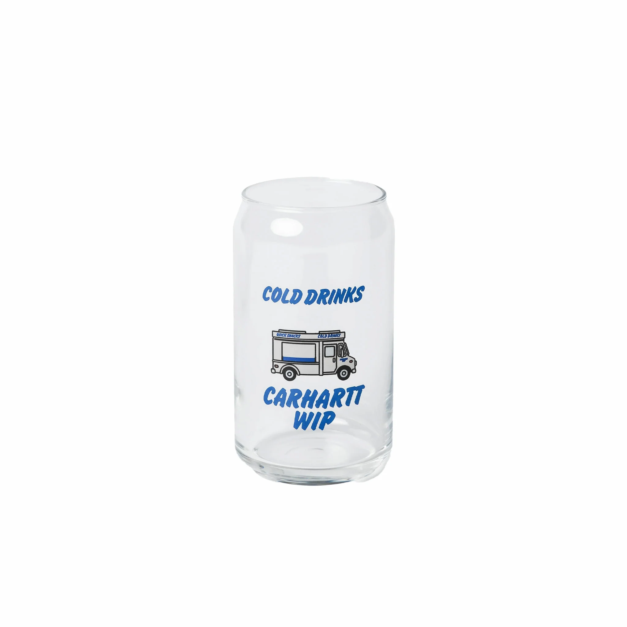 Carhartt WIP Cold Drinks Can Glass (Clear)