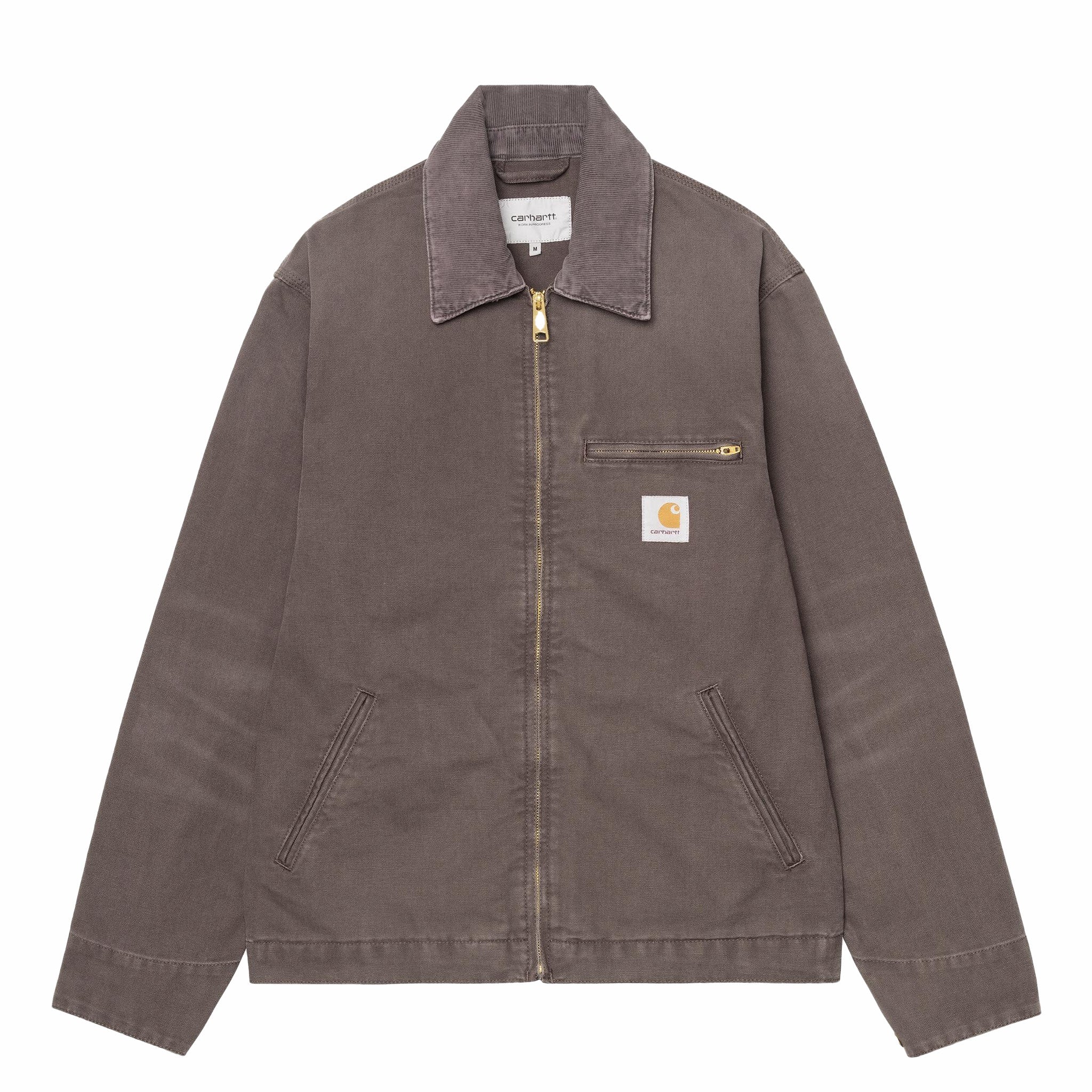 Carhartt WIP Detroit Jacket - Stone Canvas (Shale/Shale)
