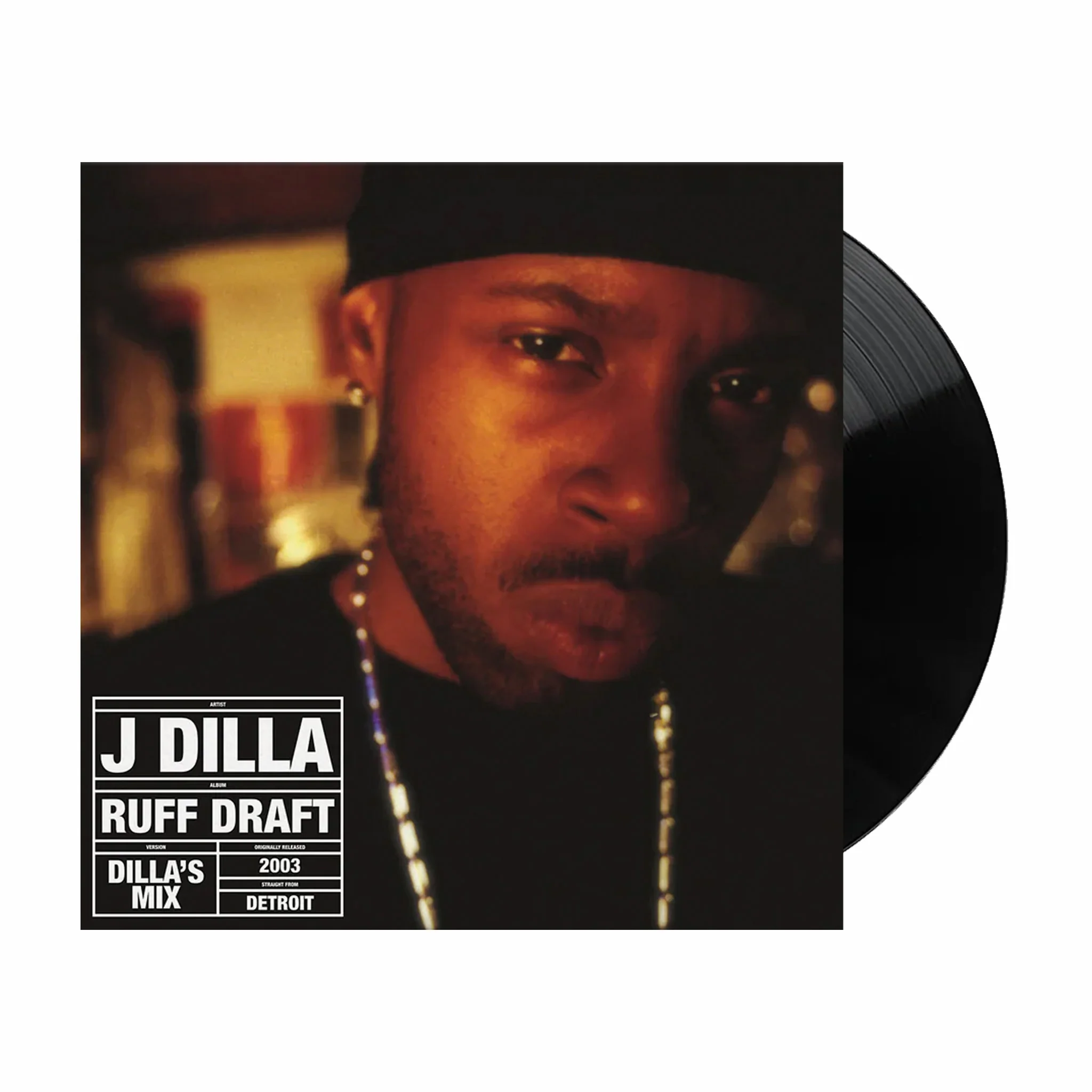 J Dilla "Ruff Draft: Dilla's Mix" LP (Black Vinyl)