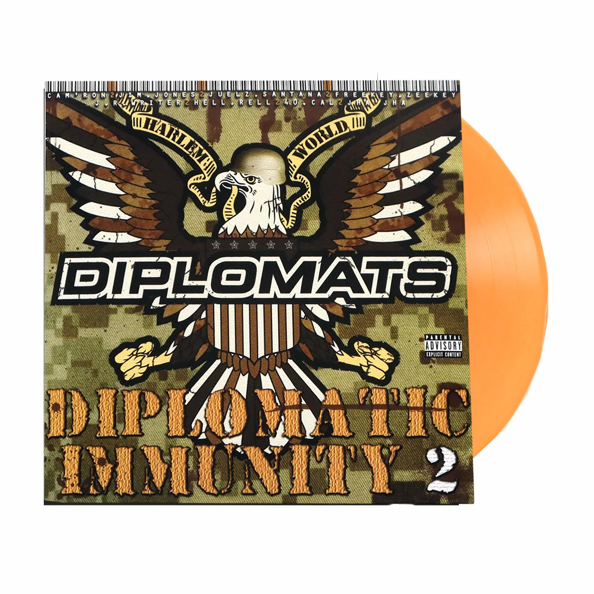 Diplomats "Diplomatic Immunity 2" 2XLP (Orange Vinyl)