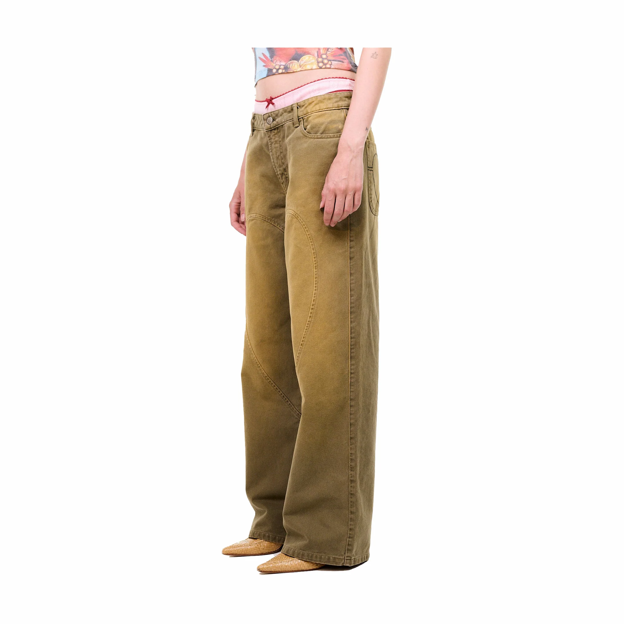 Carne Bollente Love Pants Forever (Off Khaki)