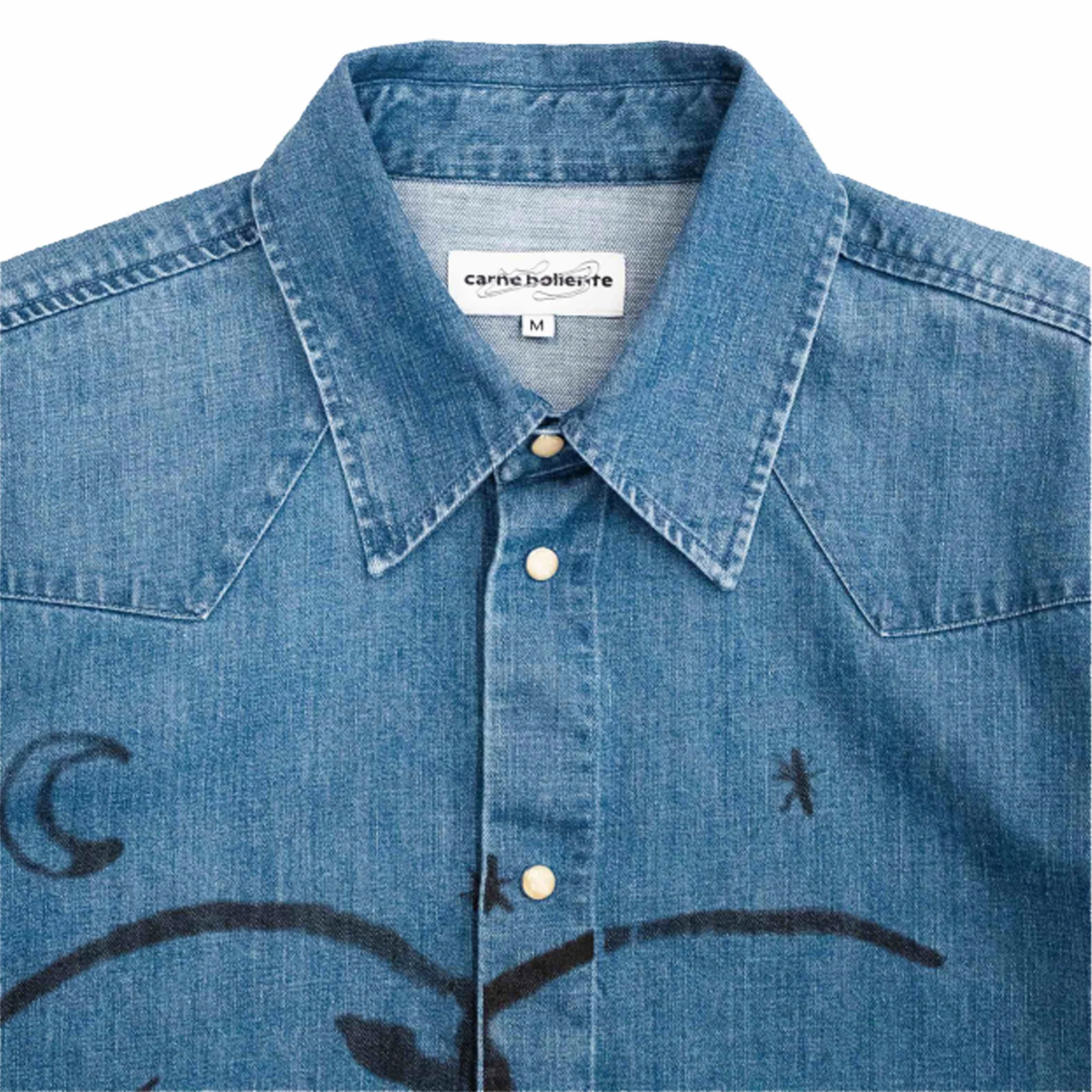 Carne Bollente My Denim Darling Shirt (Light Blue)