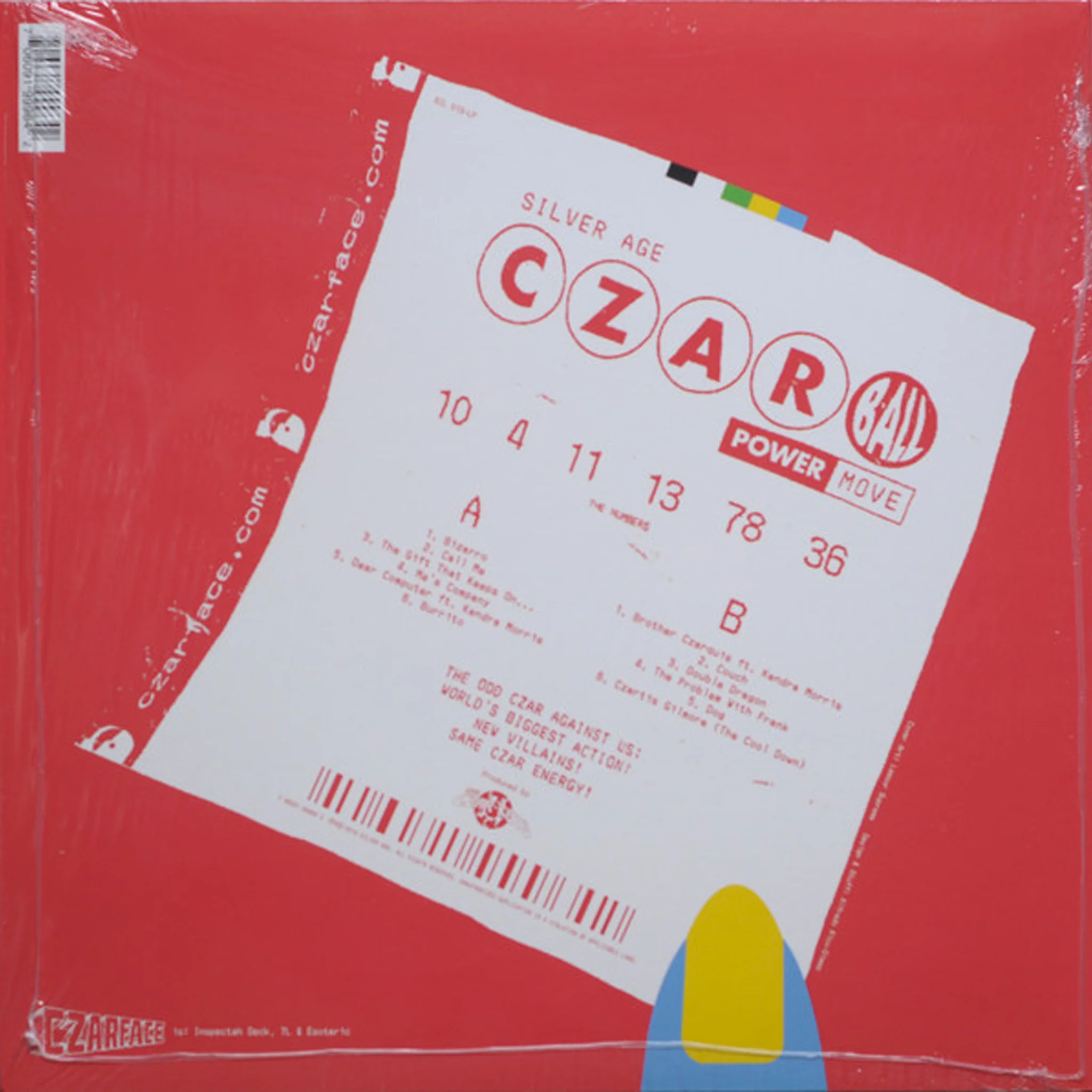 Czarface "The Odds Czar Against Us" LP (Black Vinyl)