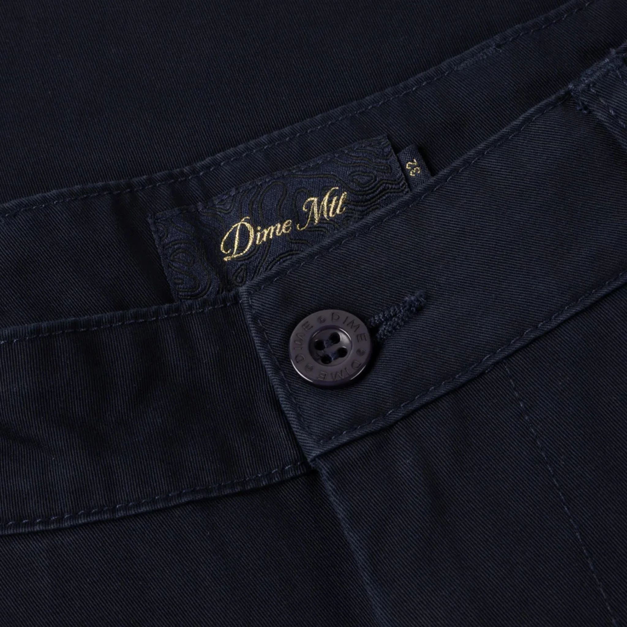 Dime Baggy Chino Pants (Navy)