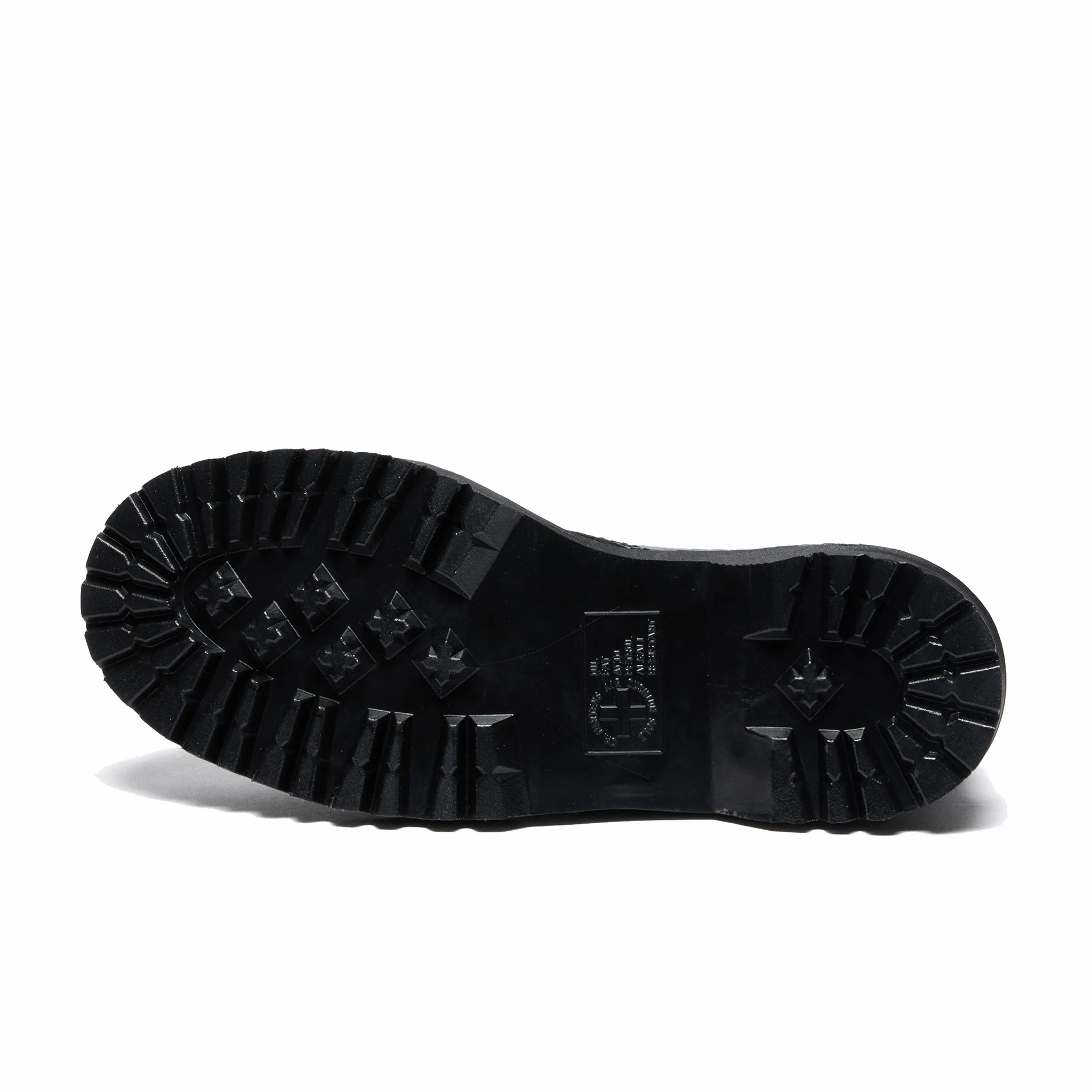 Dr. Martens Men's 1460 Pascal Steel Toe Analine Croc Embossed Boot (Black)