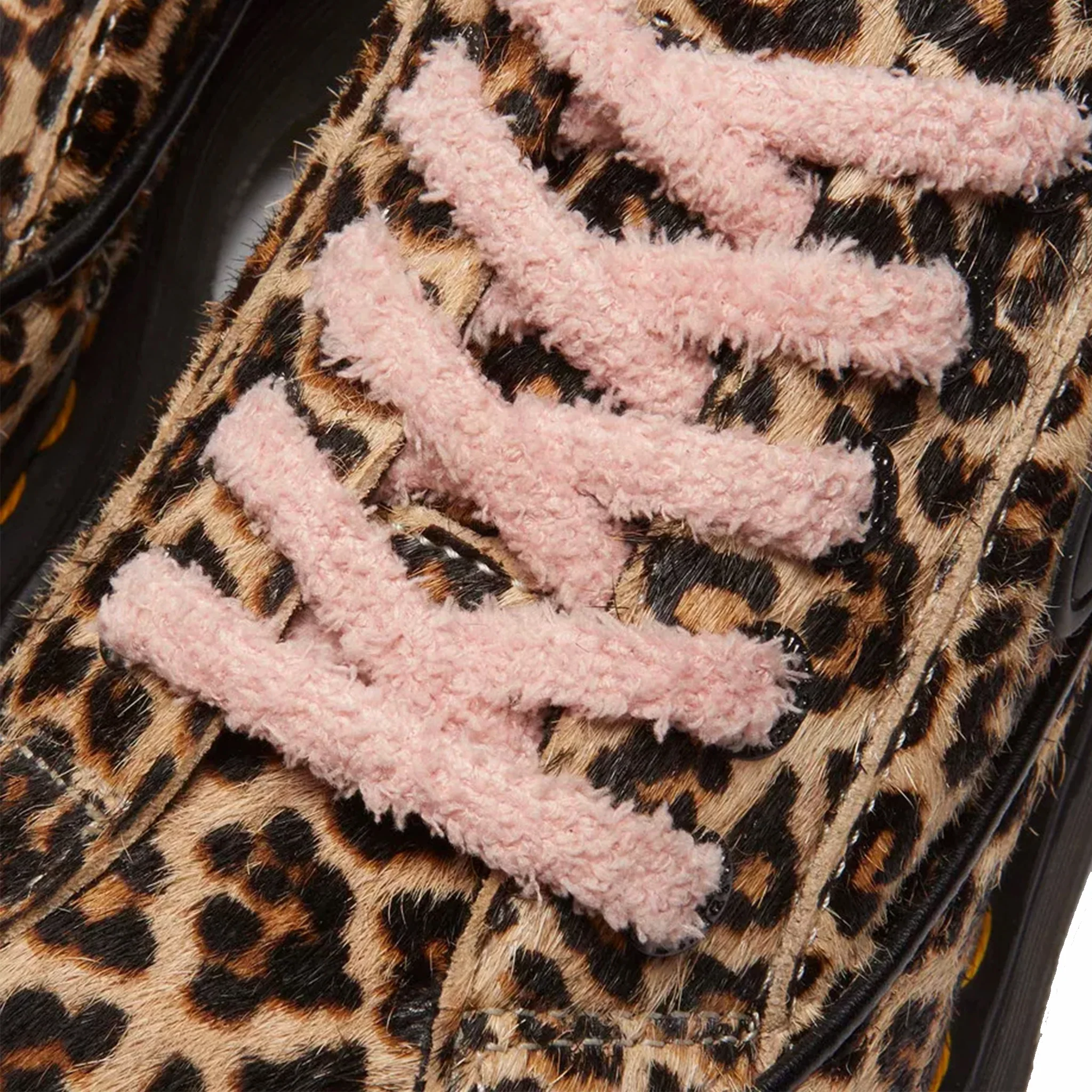 Dr. Martens Women's Buzz 5-Eye Shoes - Leopard (Light Tan)