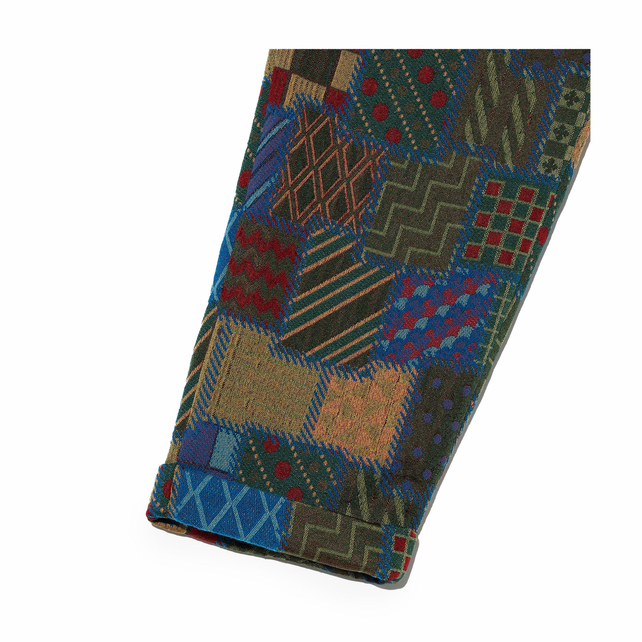 Engineered Garments Carlyle Pant - Multi Color Geometric PW Jq. (Multi)