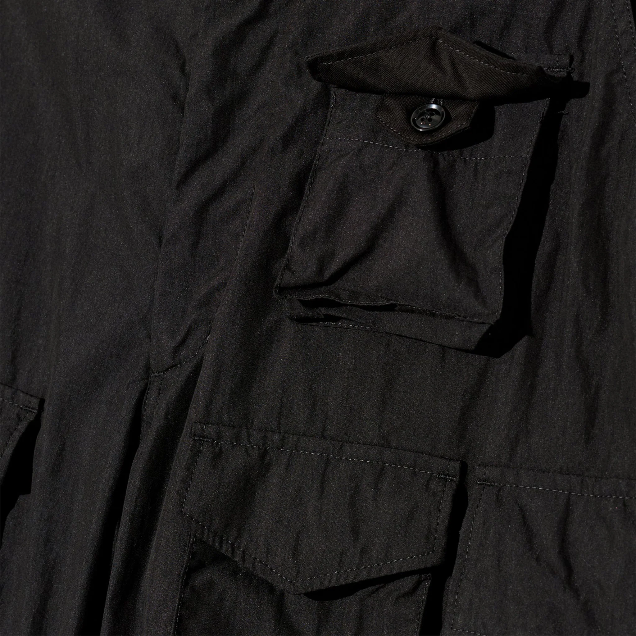 Engineered Garments FA Pant  - Lt. Weight Nyco Poplin (Black)