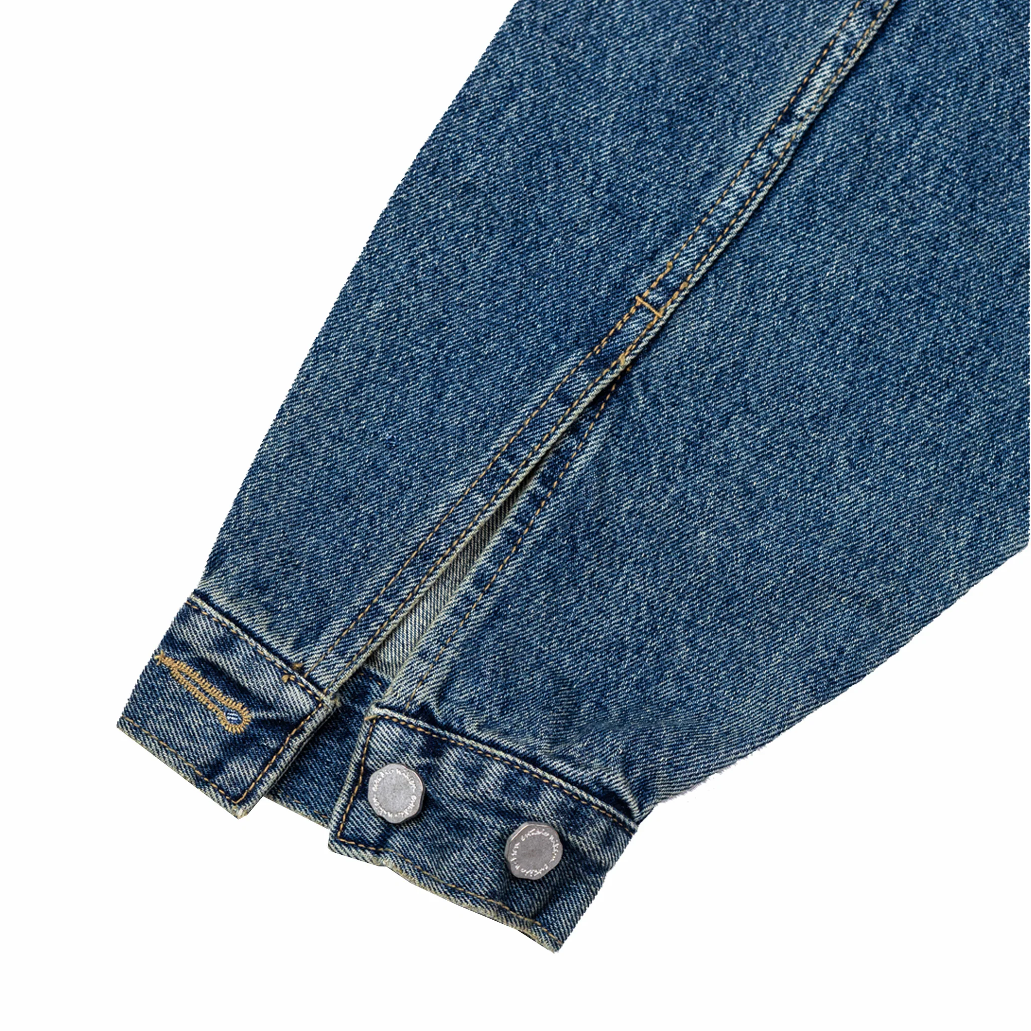 Estudio Niksen Boxy Denim Trucker Jacket (Blue Wash)