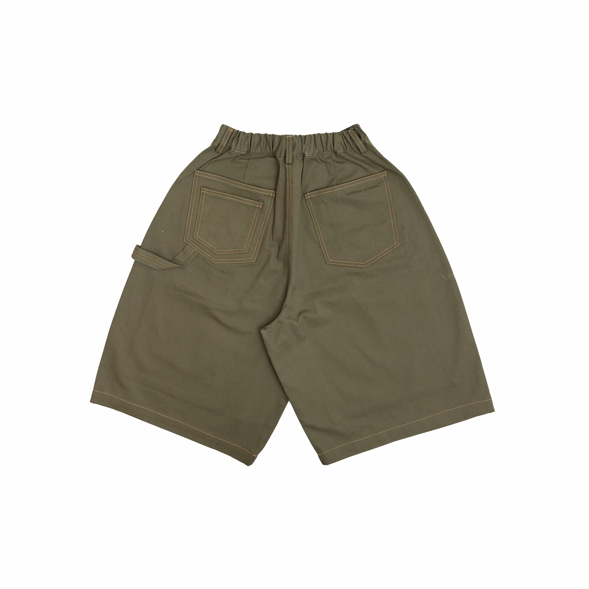 Estudio Niksen Carpenter Wide Shorts (Khaki)