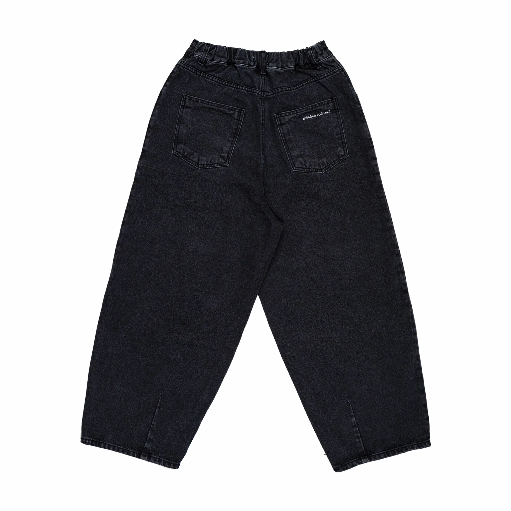 Estudio Niksen Dart Balloon Jeans (Black)