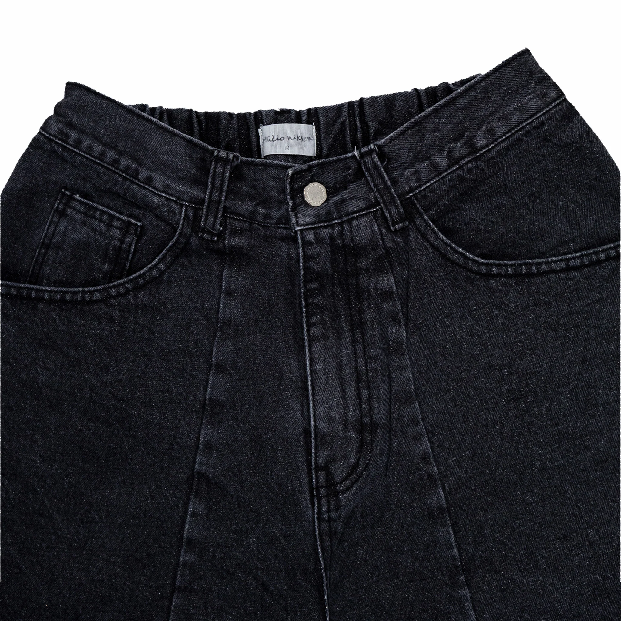 Estudio Niksen Dart Balloon Jeans (Black)