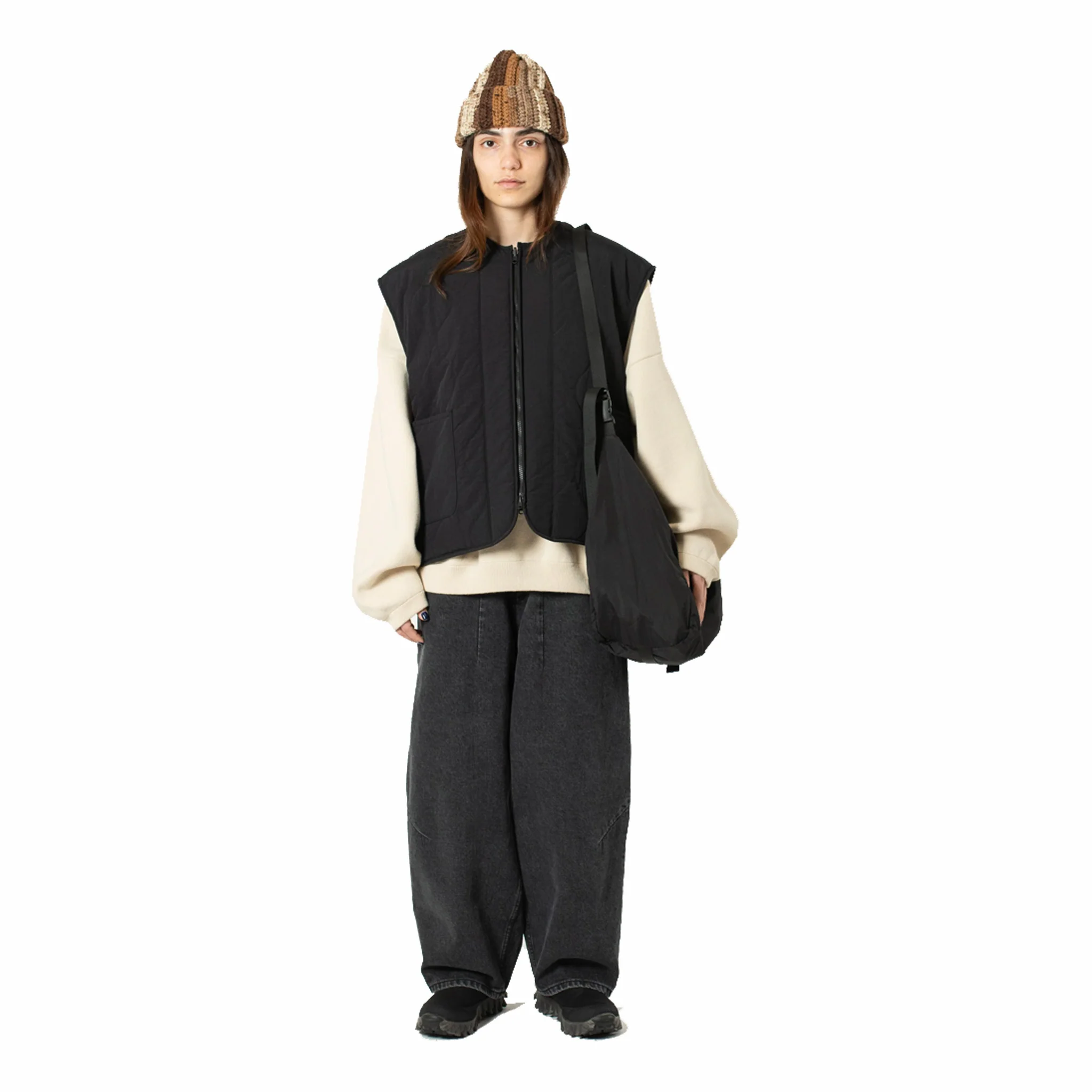 Estudio Niksen Dart Balloon Jeans (Black)