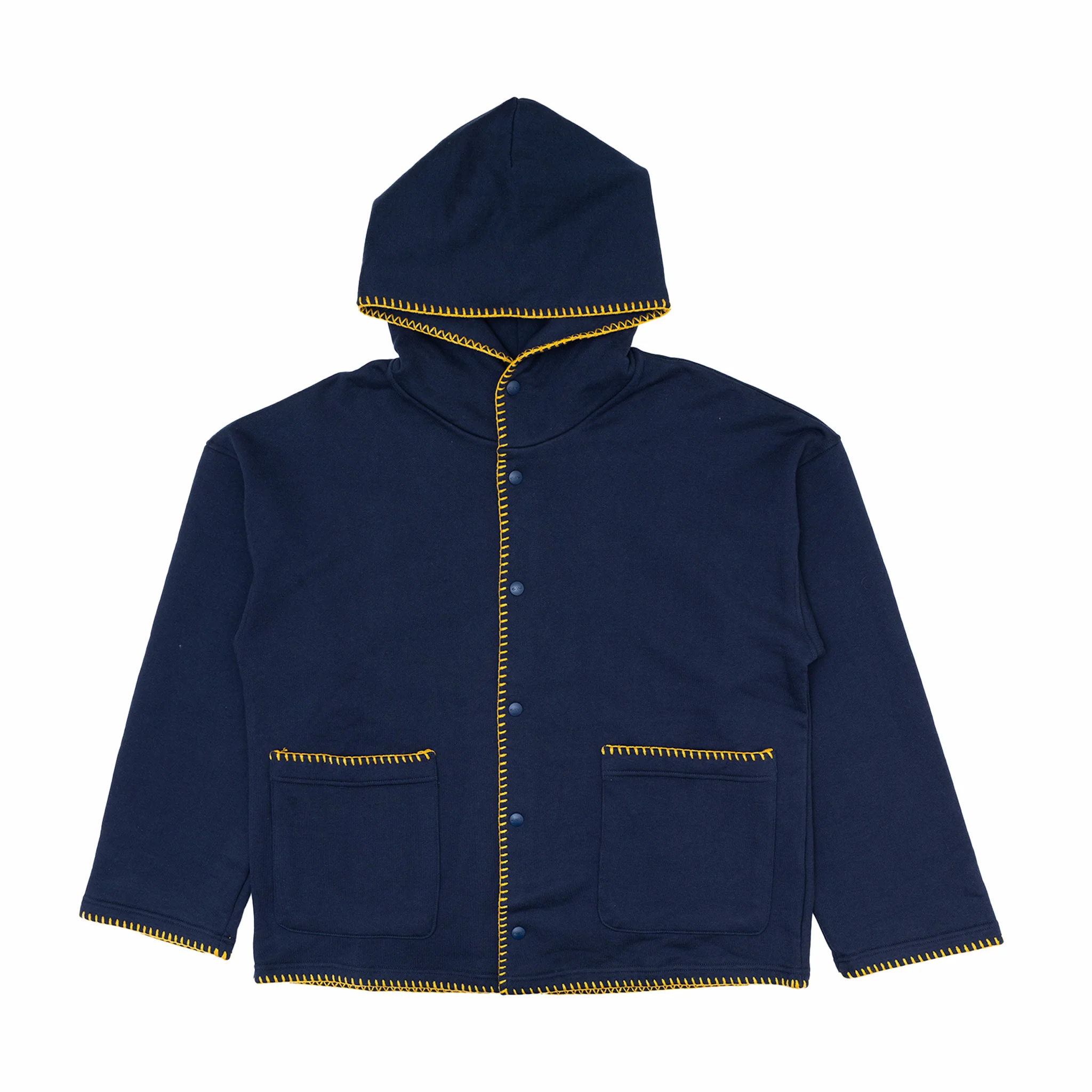 Estudio Niksen Embroidery Pocket Hoodie (Navy)