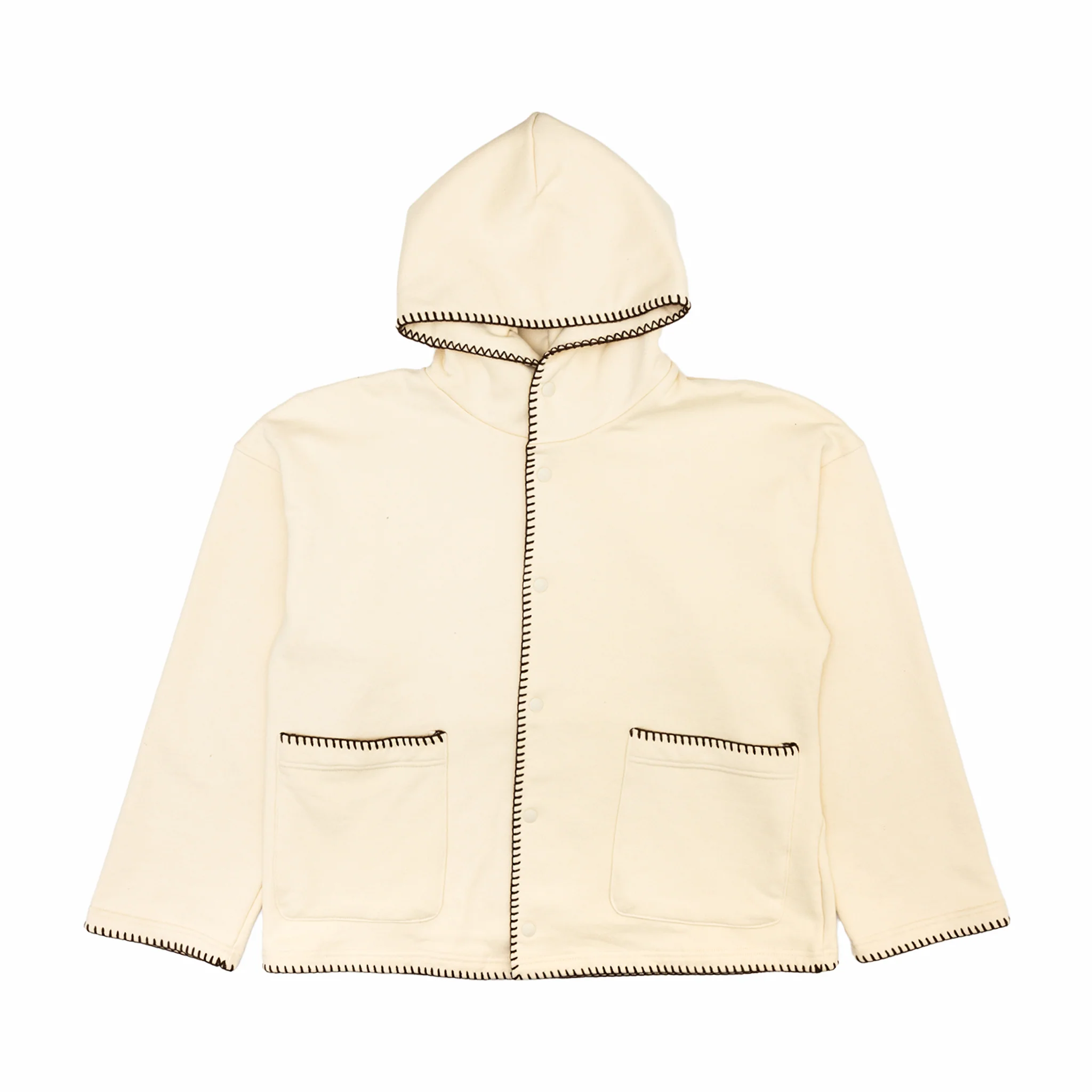 Estudio Niksen Embroidery Pocket Hoodie (Oatmeal)
