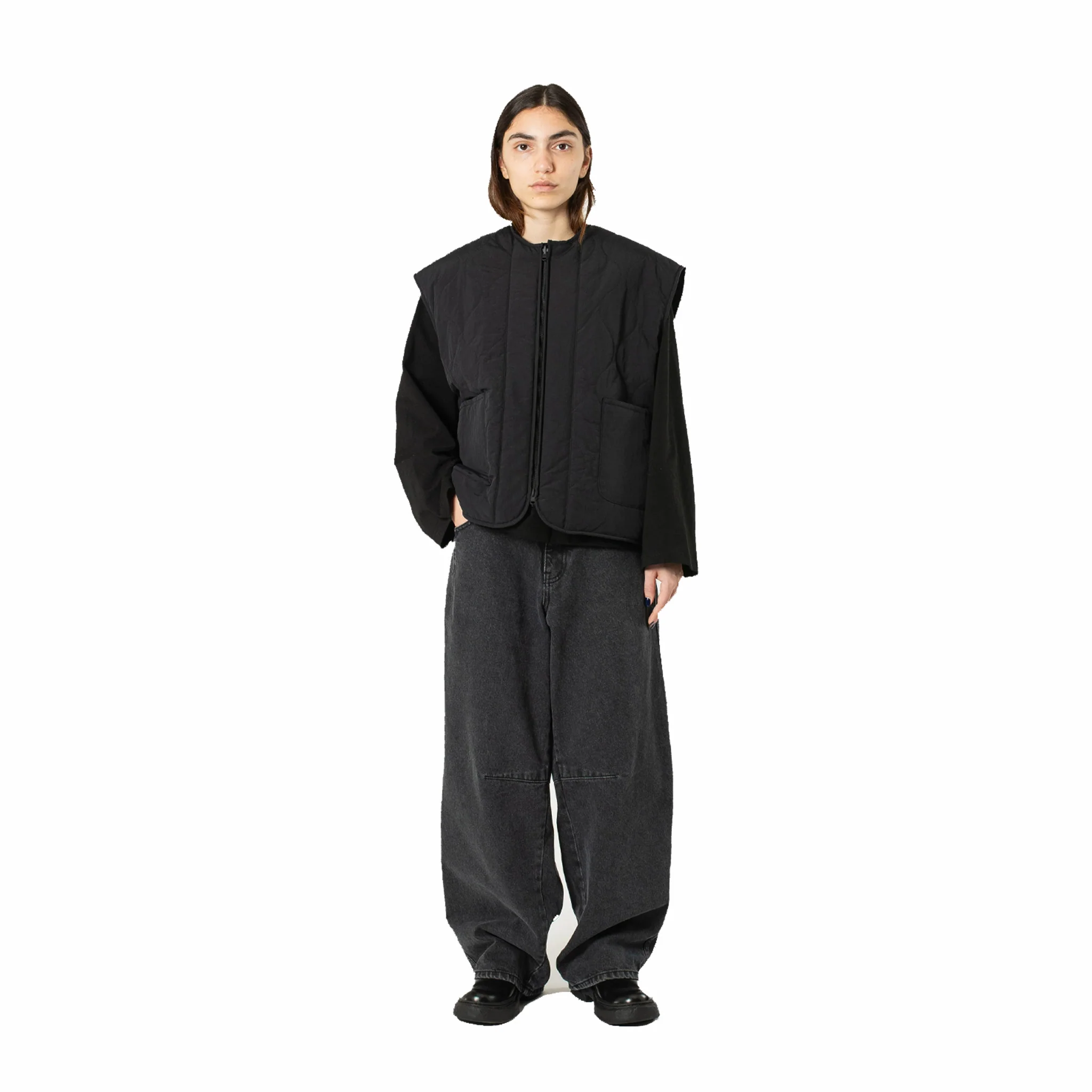 1782-estudio-niksen-half-dart-maxi-jeans-black-5.webp Estudio Niksen Half-Dart Maxi Jeans (Black)