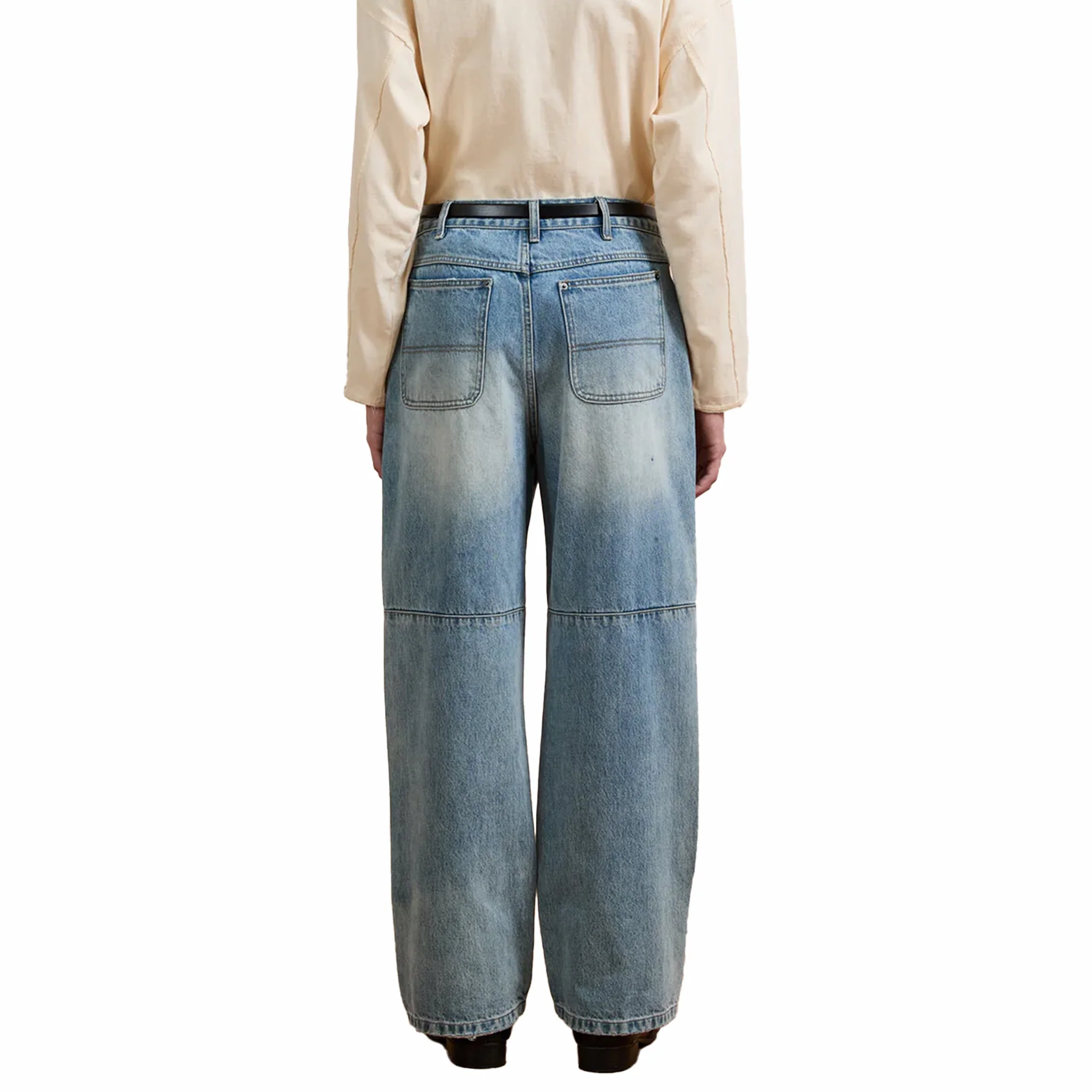 Found Hand Art Jeans (Light Vintage Blue)