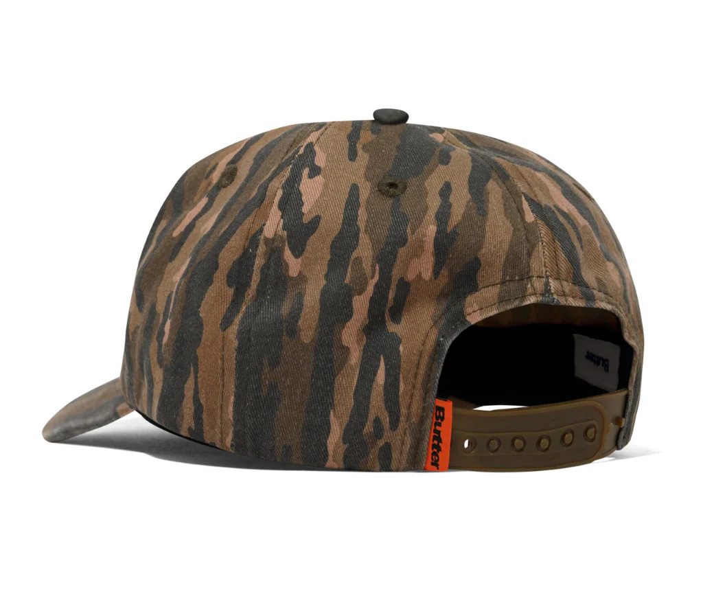 Butter Goods Nail 5 Panel Cap (Frog Camo)