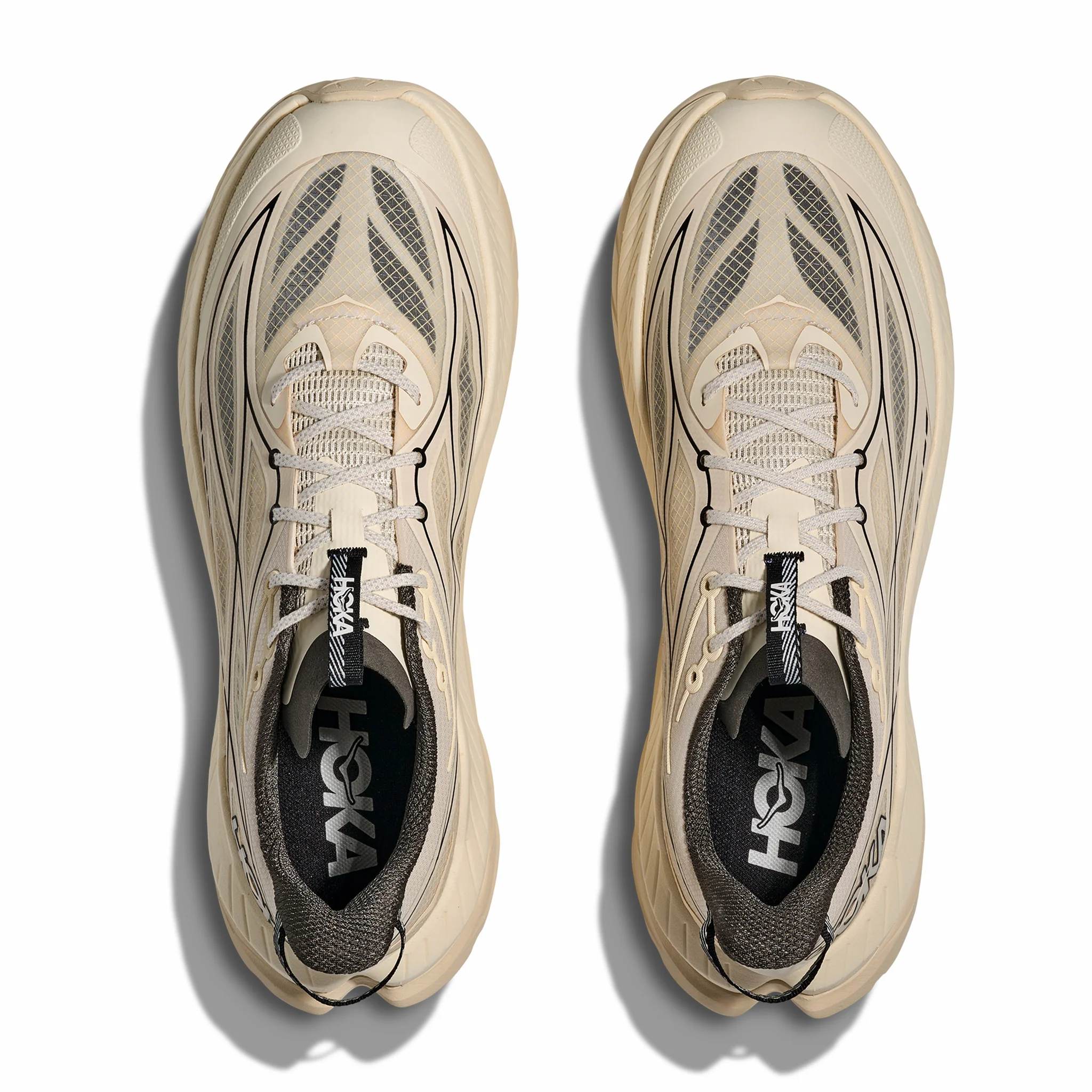 Hoka Men's Mach Remastered (Eggshell/Asphalt Grey)