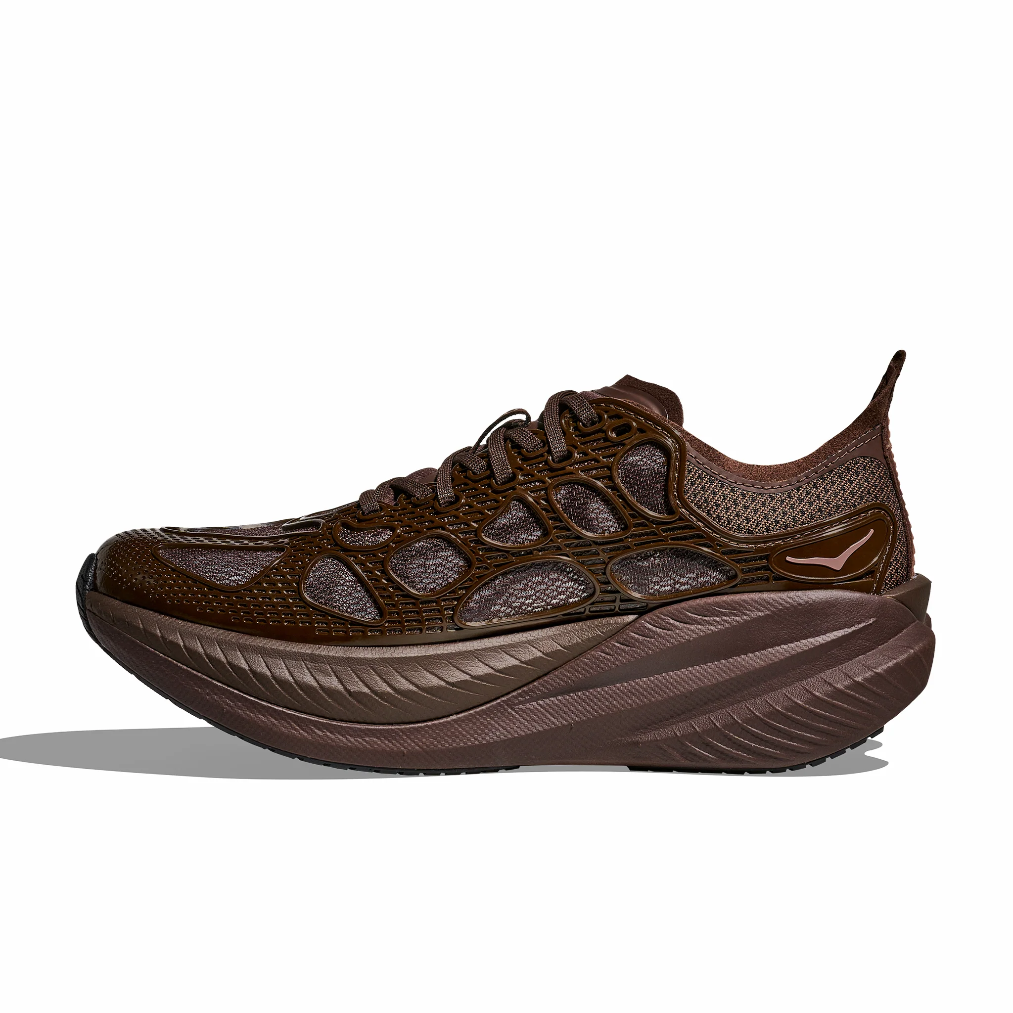 HOKA Men's Mach X Caged (Walnut/Soaring Blue)