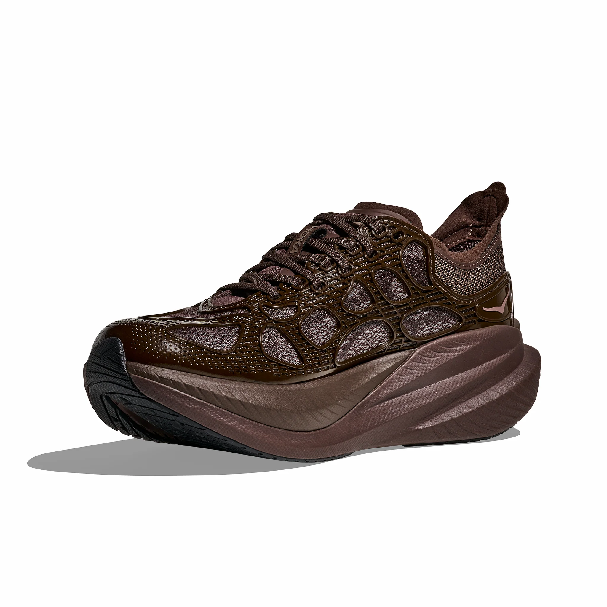 HOKA Men's Mach X Caged (Walnut/Soaring Blue)