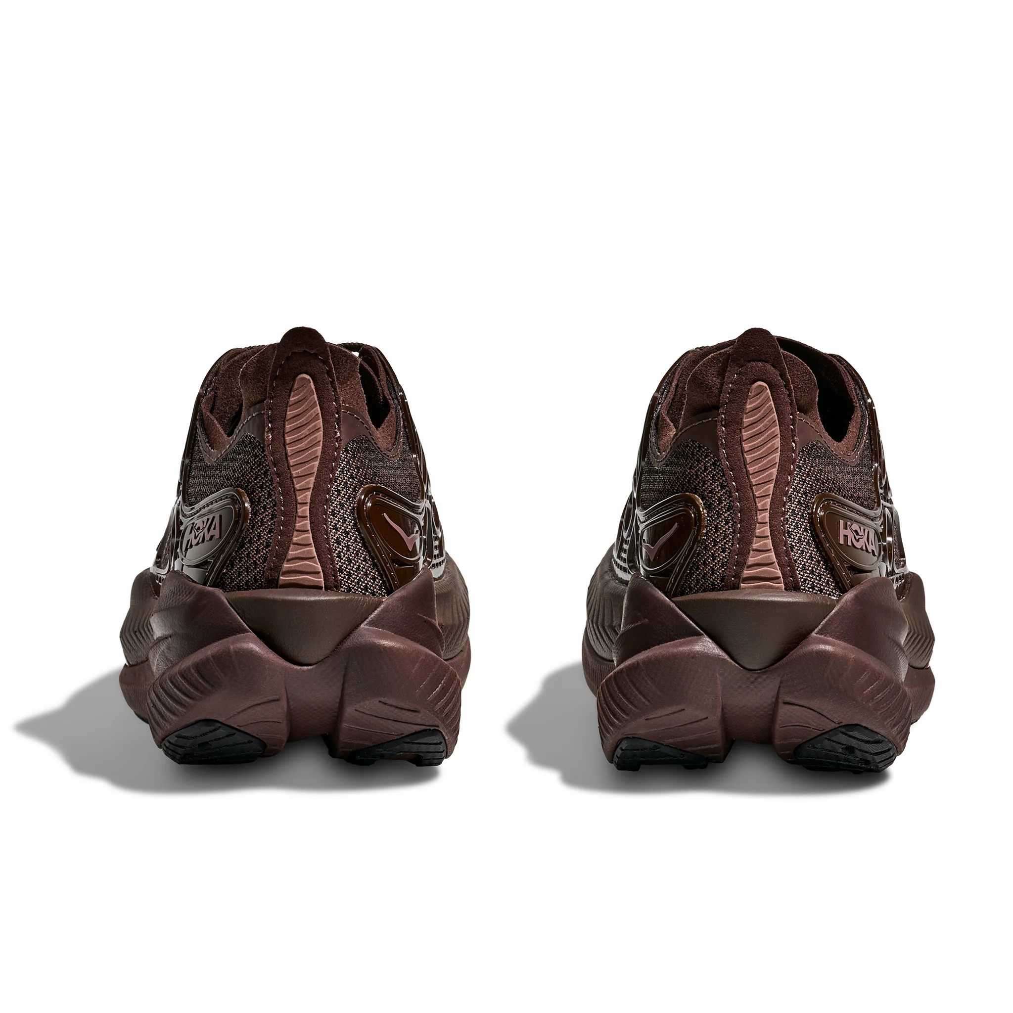 HOKA Men's Mach X Caged (Walnut/Soaring Blue)