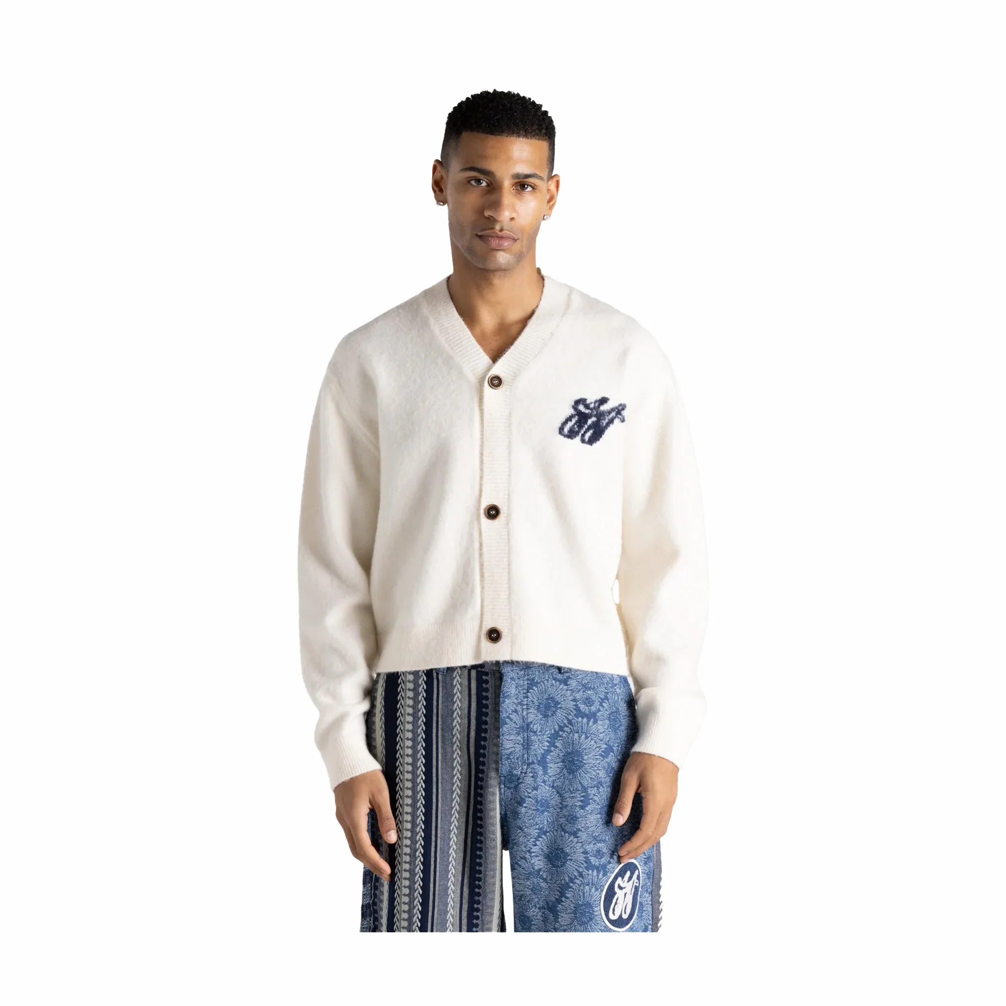 Honor The Gift Brushed Knit Cardigan (Bone)