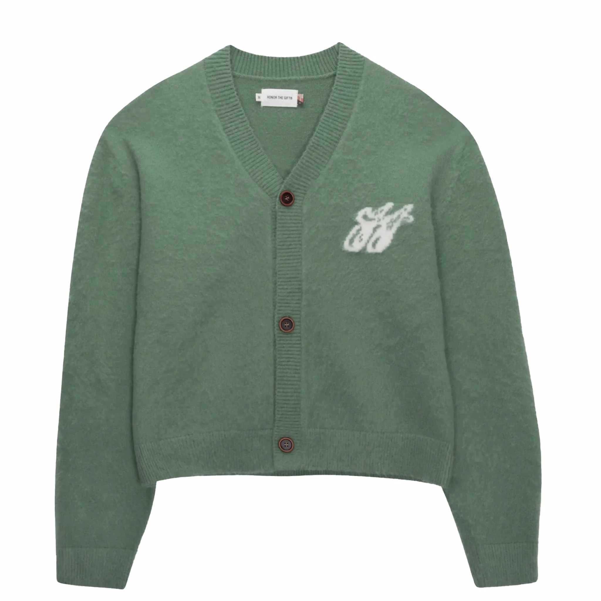 Honor The Gift H Brushed Knit Cardigan (Mint)