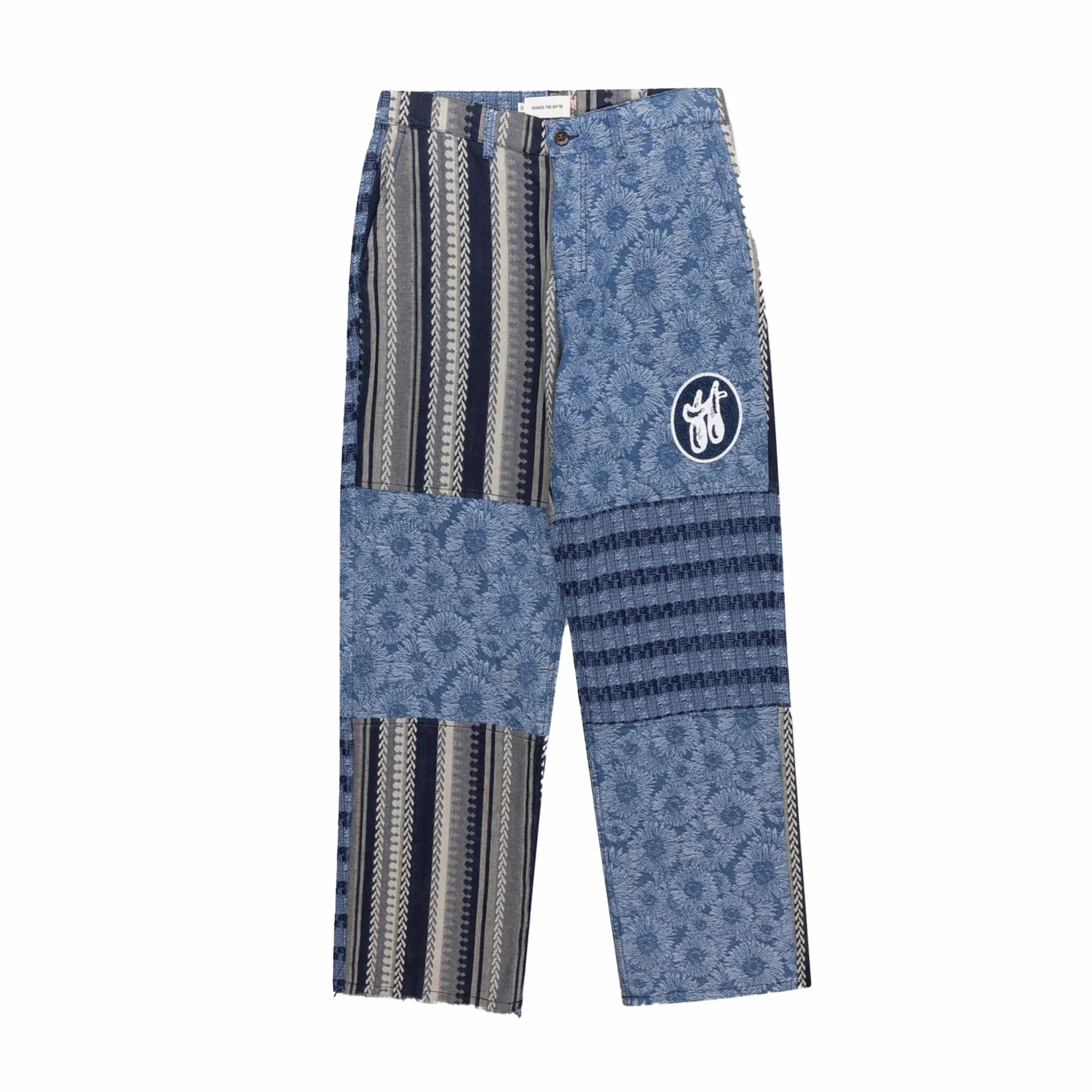 Honor The Gift Indigo Tapestry Pant (Indigo)