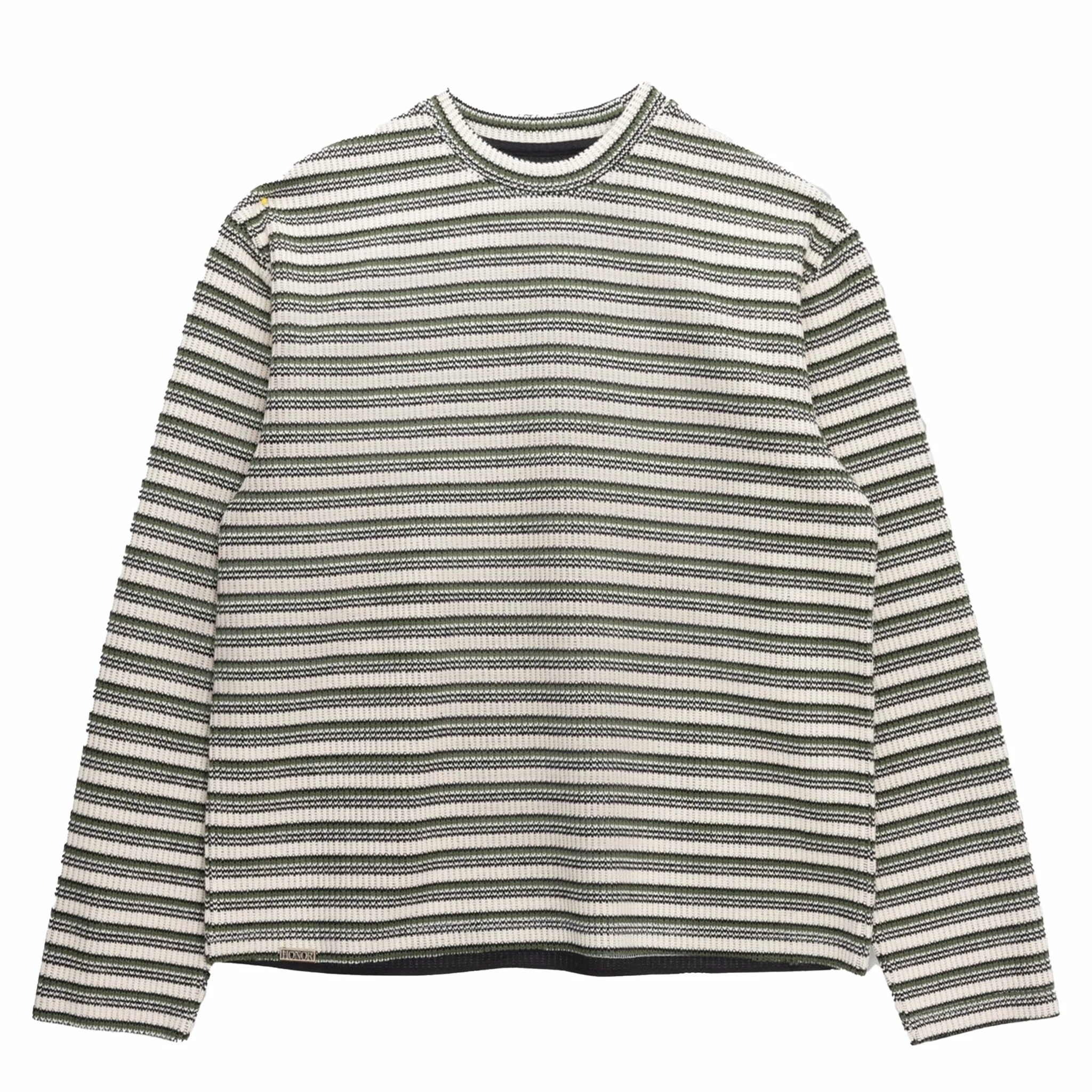 Honor The Gift Speak Striped Crew (Olive)