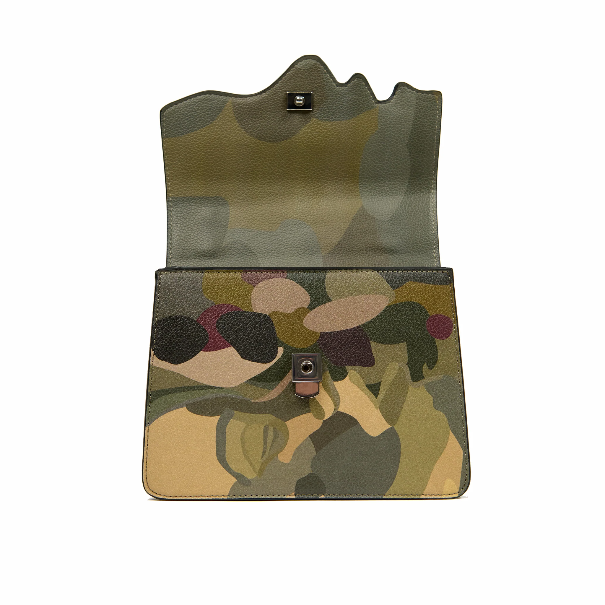 Kidsuper Kissing Bag (Green Camo)
