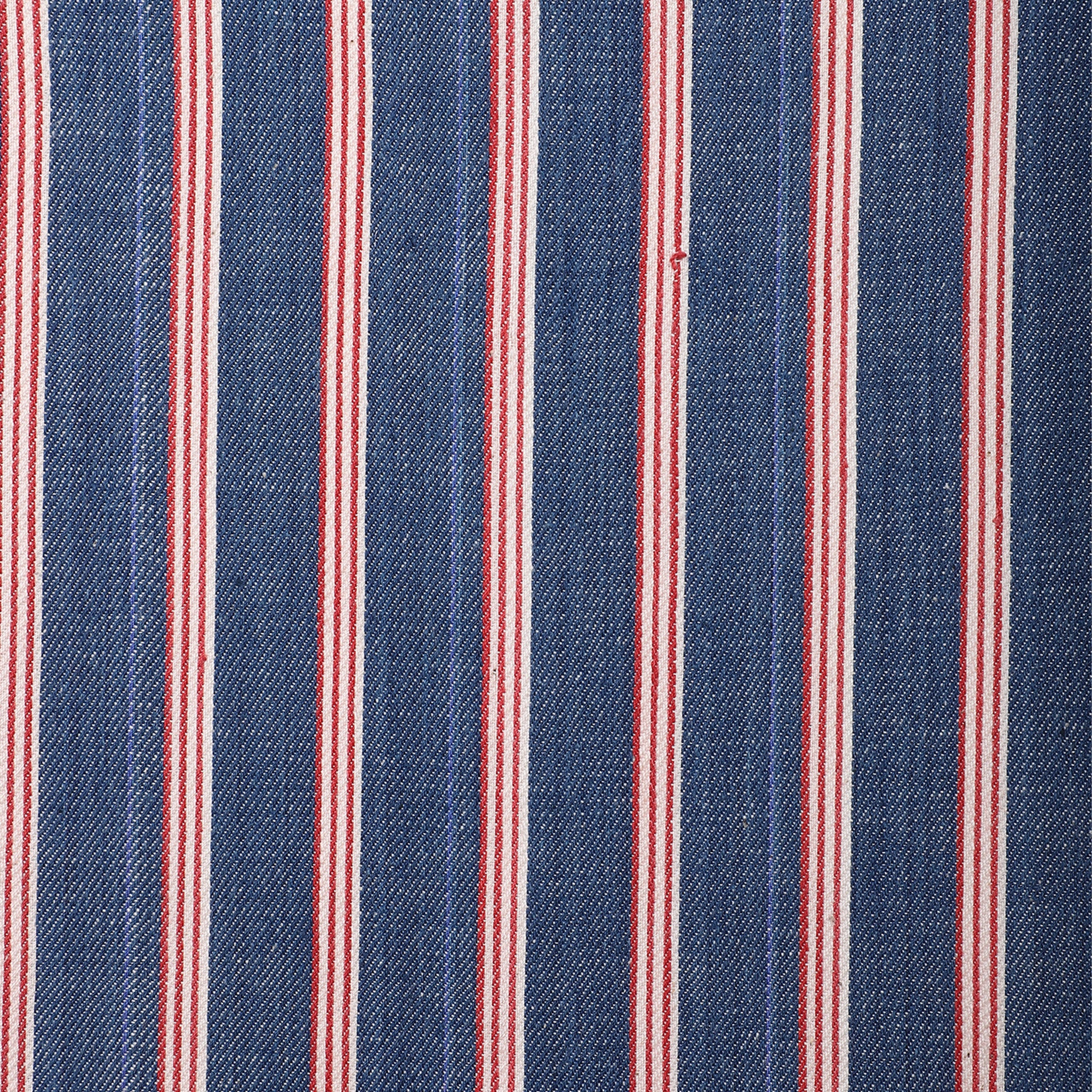 Kardo Antonio Over Sized Double Pleat Trousers (Blue/Red)