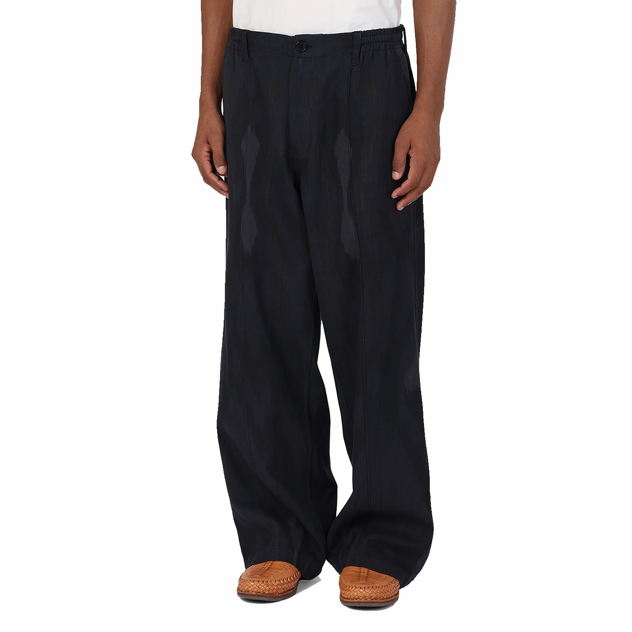 Kardo Kedar Ikat Trousers (Dark Navy)