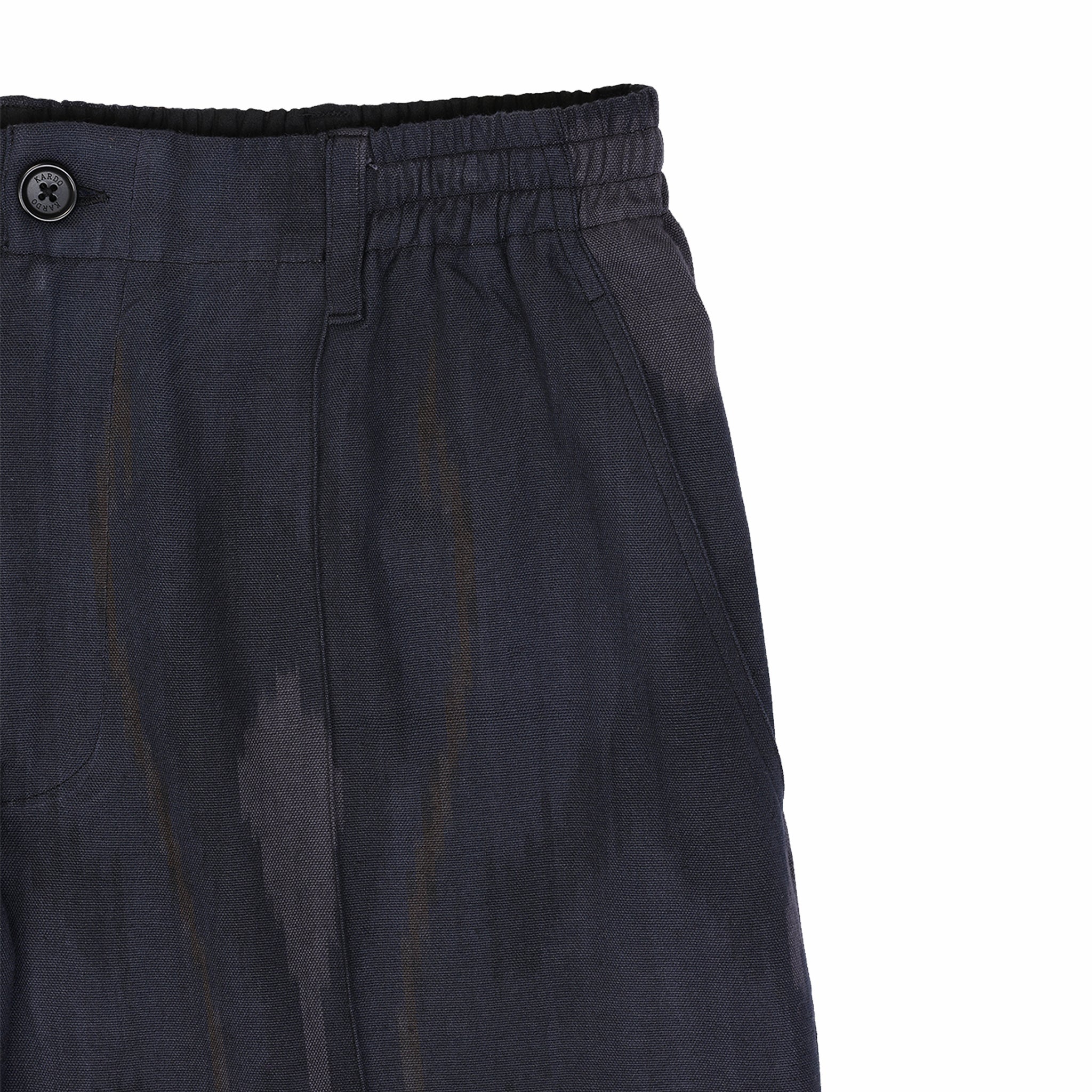 Kardo Kedar Ikat Trousers (Dark Navy)