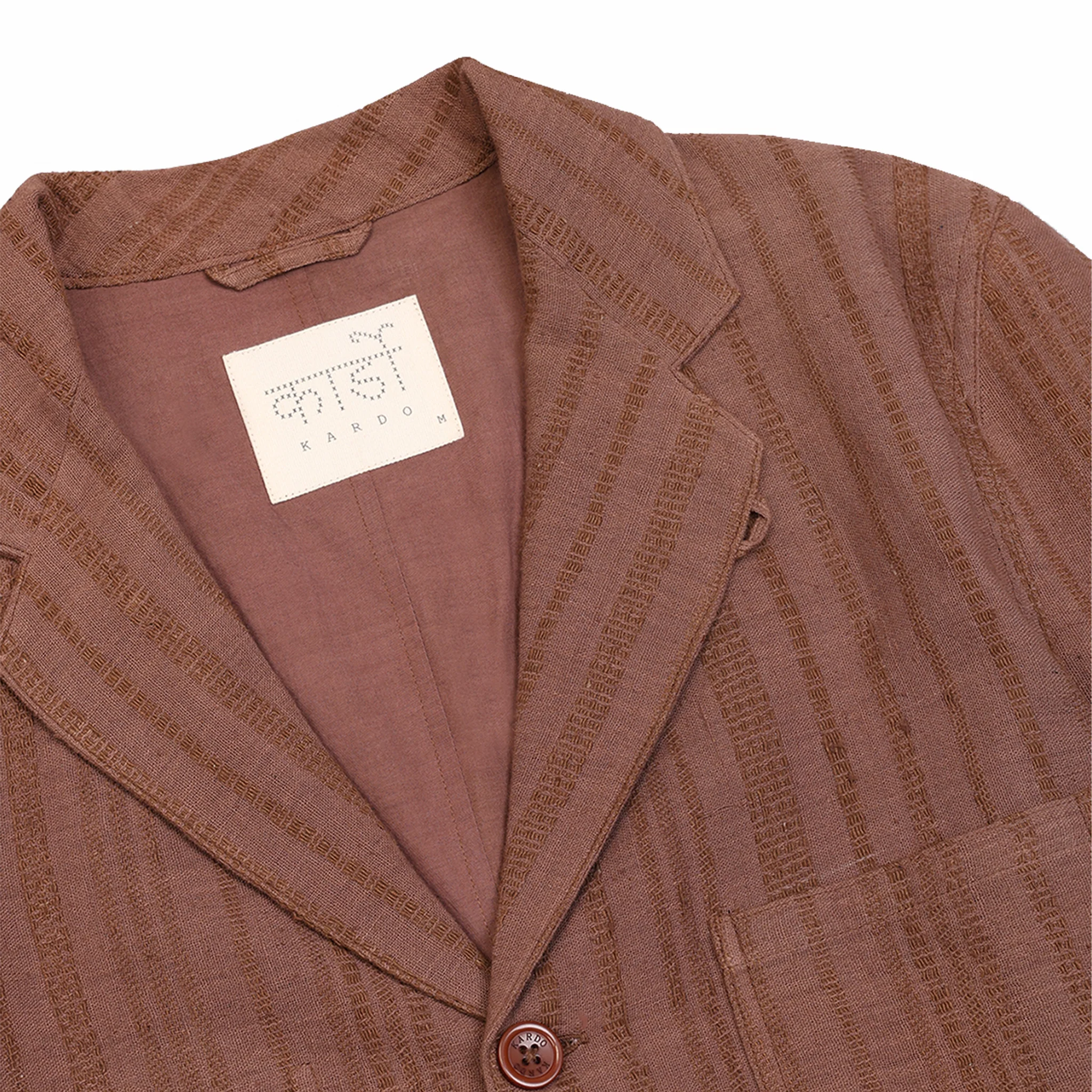 2293-kardo-somesh-extra-weft-jacket-ganache-2.webp Kardo Somesh Extra Weft Jacket (Ganache)