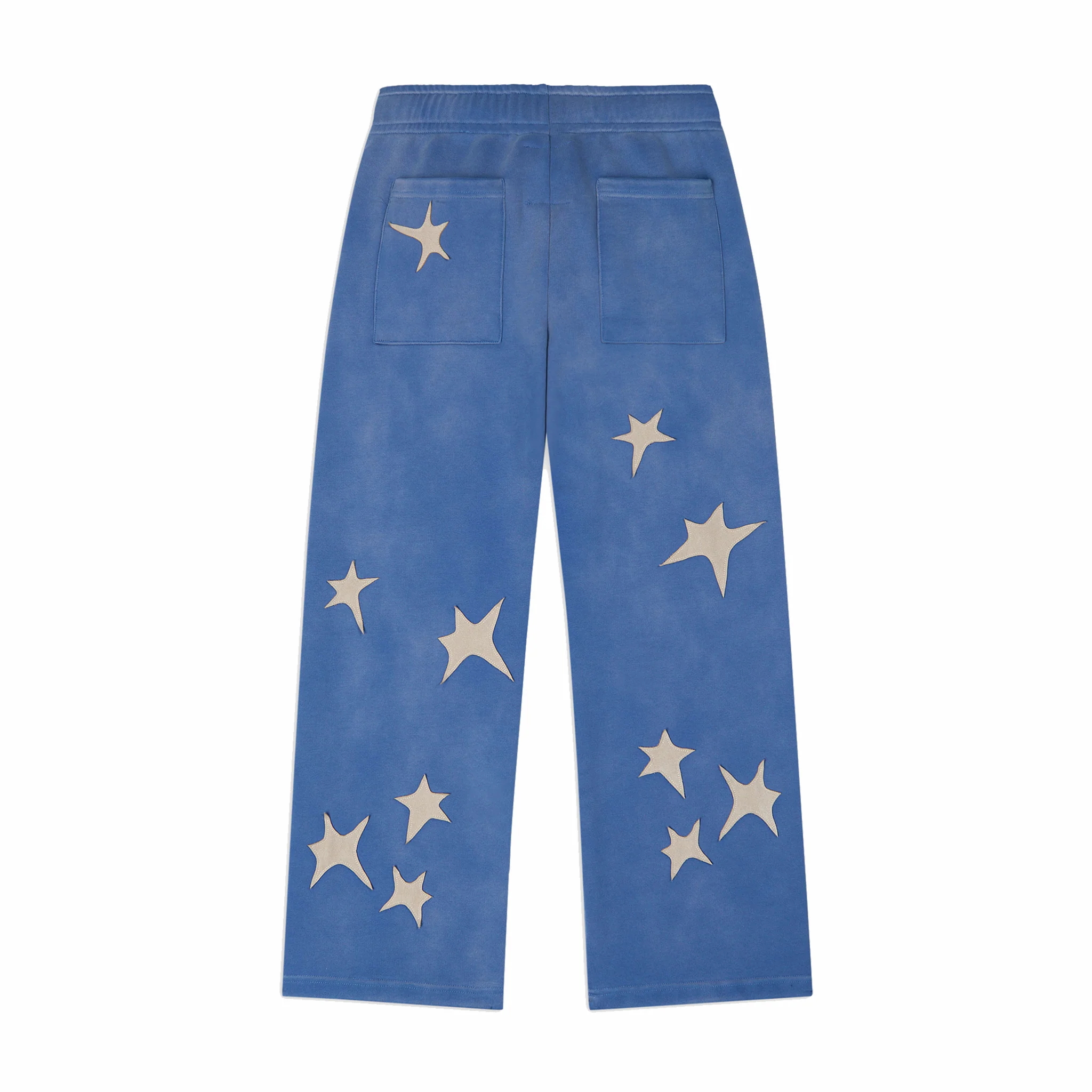Kidsuper Stars Patchwork Sweatpants (Blue)