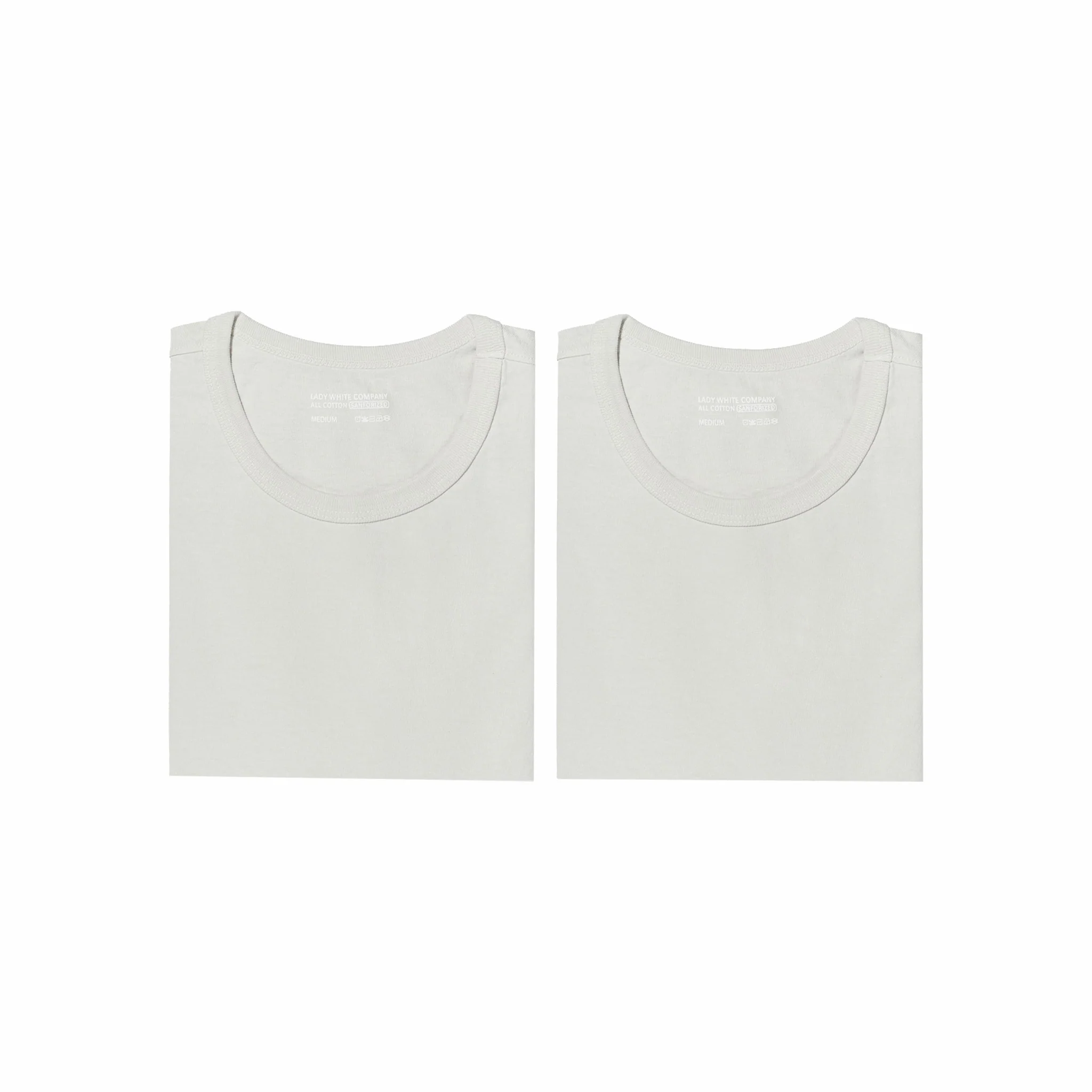 Lady White Co. "Our T-Shirt" 2-Pack (Off White)