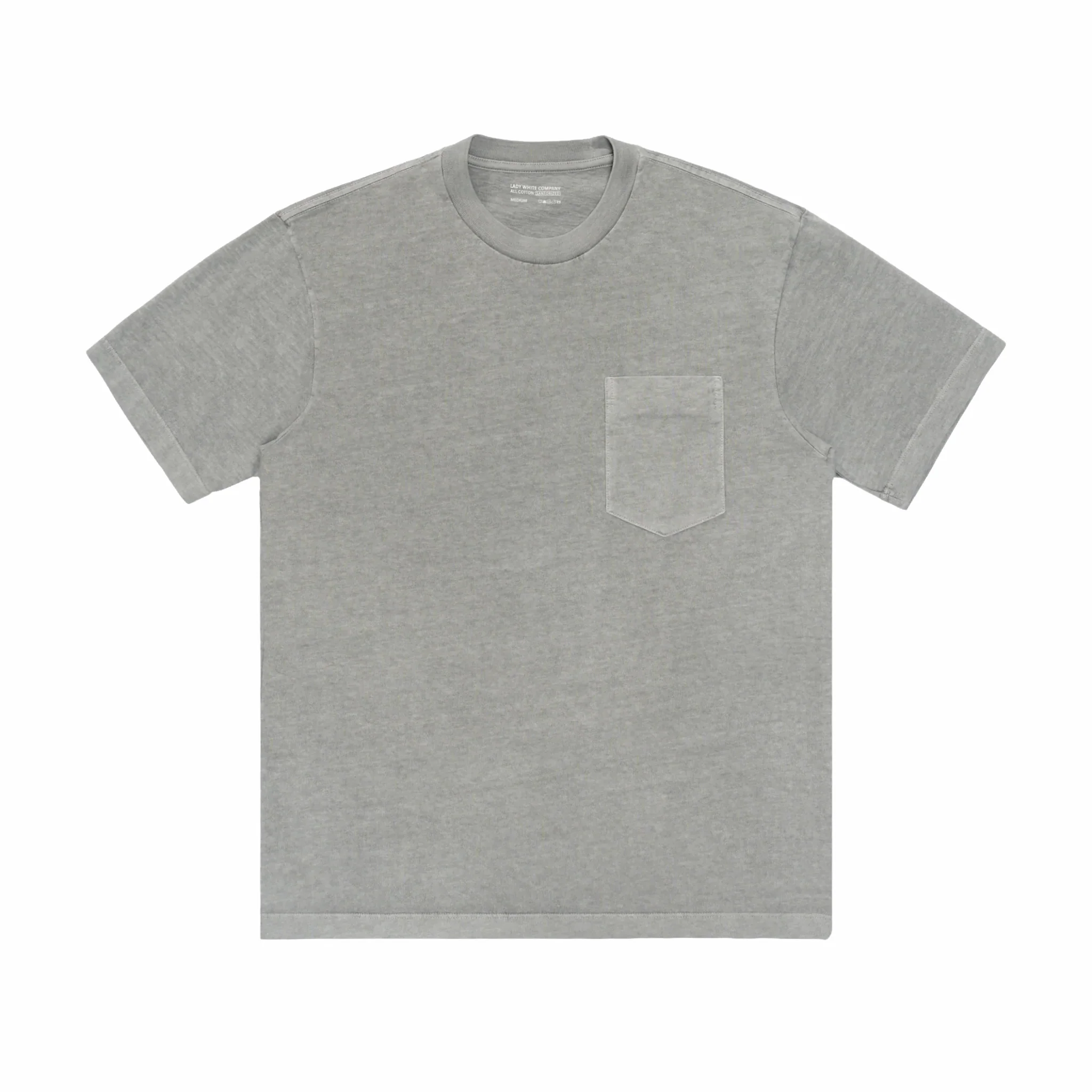 Lady White Co. Municipal Pocket T-Shirt (Pigment Chalk)