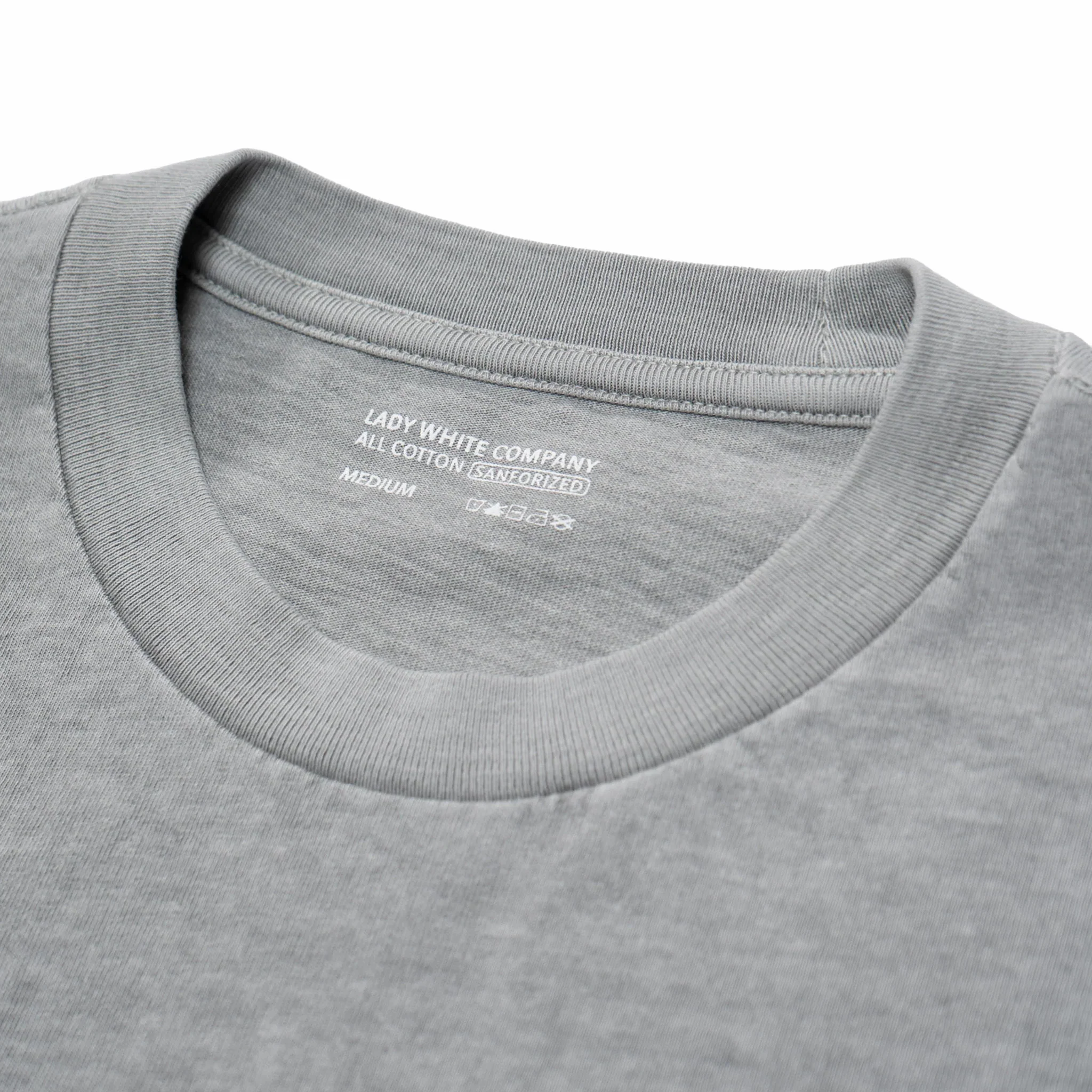 Lady White Co. Municipal Pocket T-Shirt (Pigment Chalk)