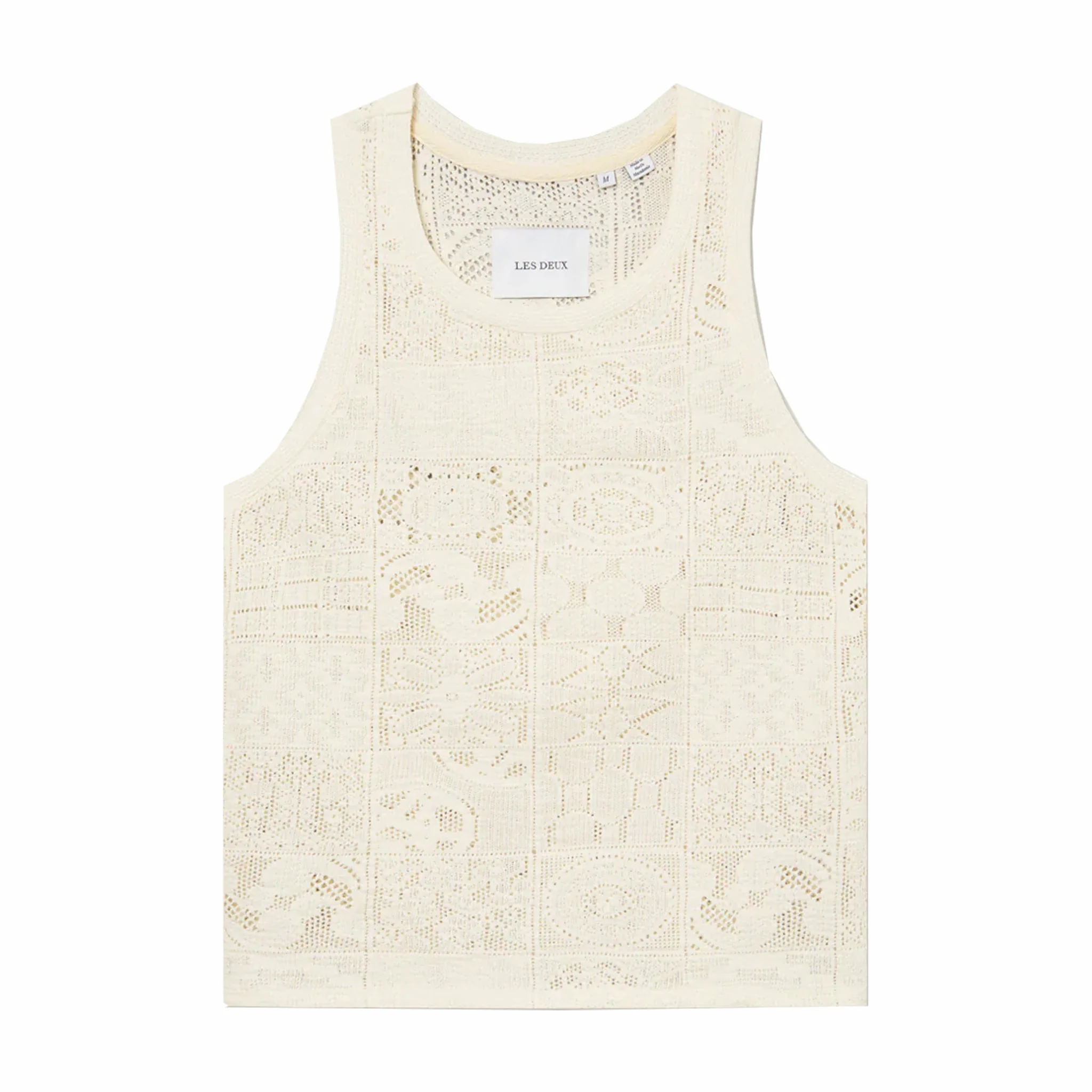 Les Deux Huxi Lace Tank Top (Ivory)